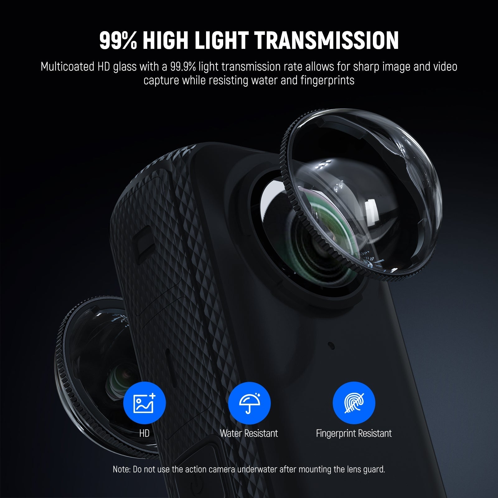 NEEWER LPC01/LPC02 Lens Protectors For Insta360 X4/X5