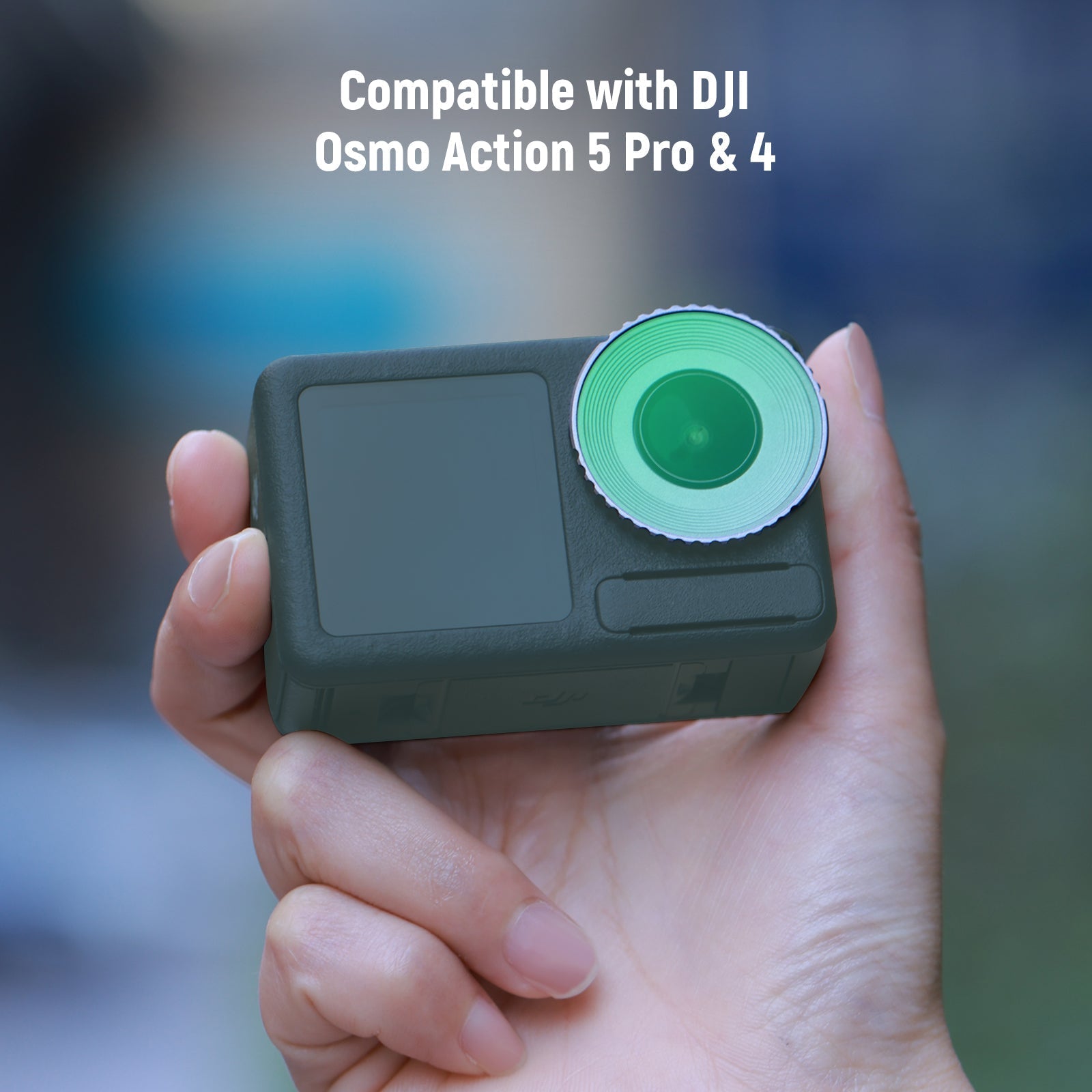 NEEWER CPL/Black Diffusion Filter For DJI Osmo Action 5 Pro & Action 4