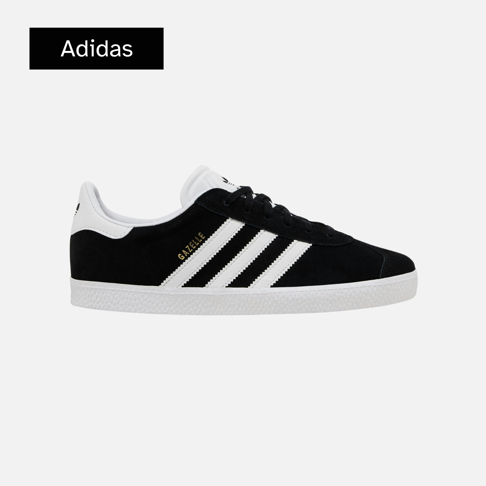 adidas Gazelle J 'Core Black' GS