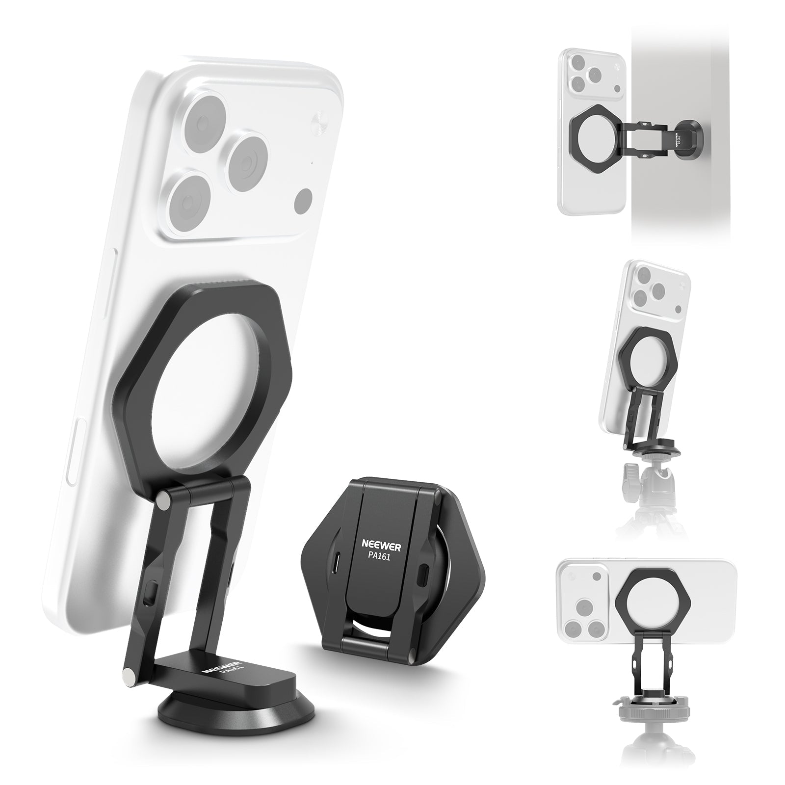 NEEWER PA161 Dual Magnetic Phone Holder