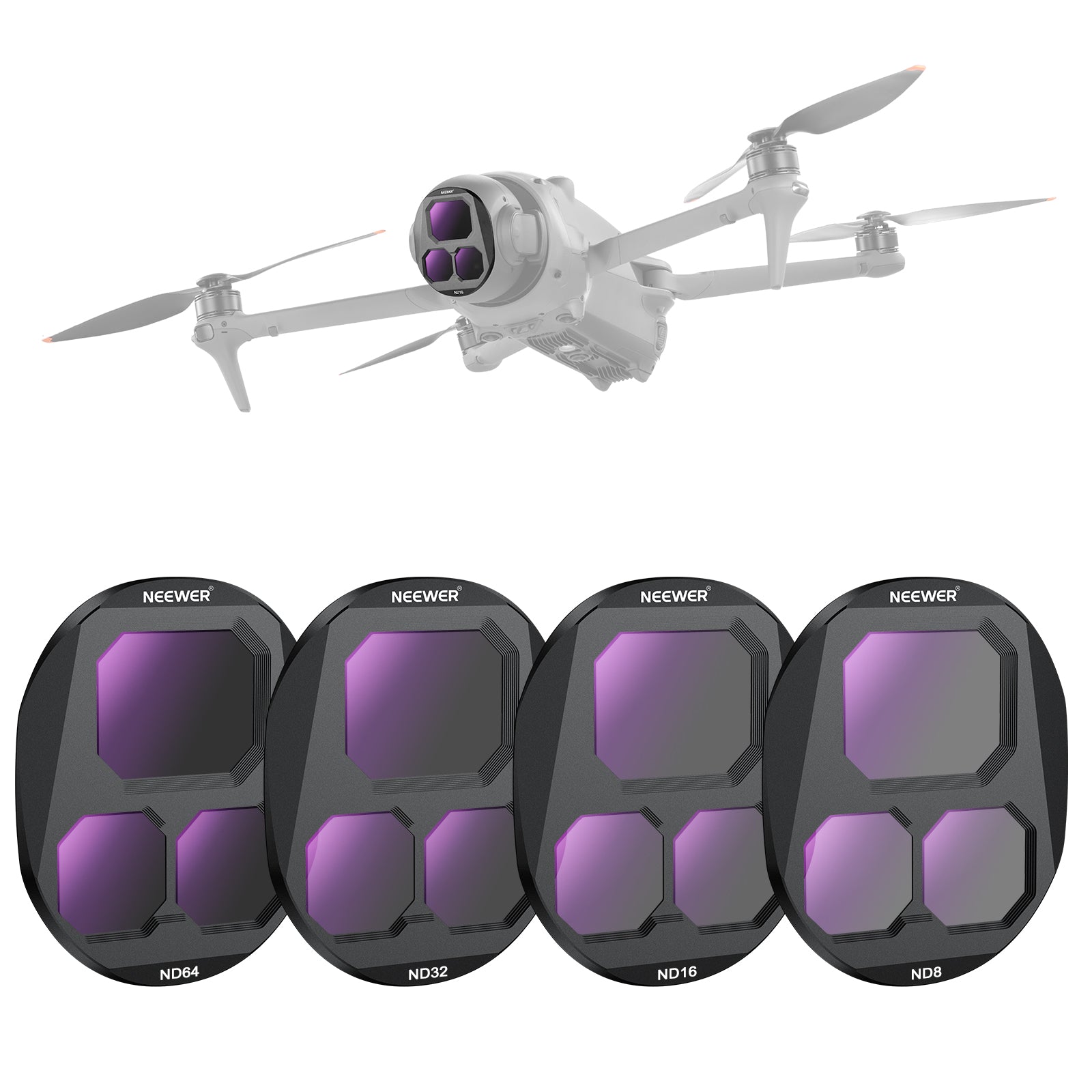 NEEWER CPL + ND Filter Set For DJI Mavic 4 Pro Drone
