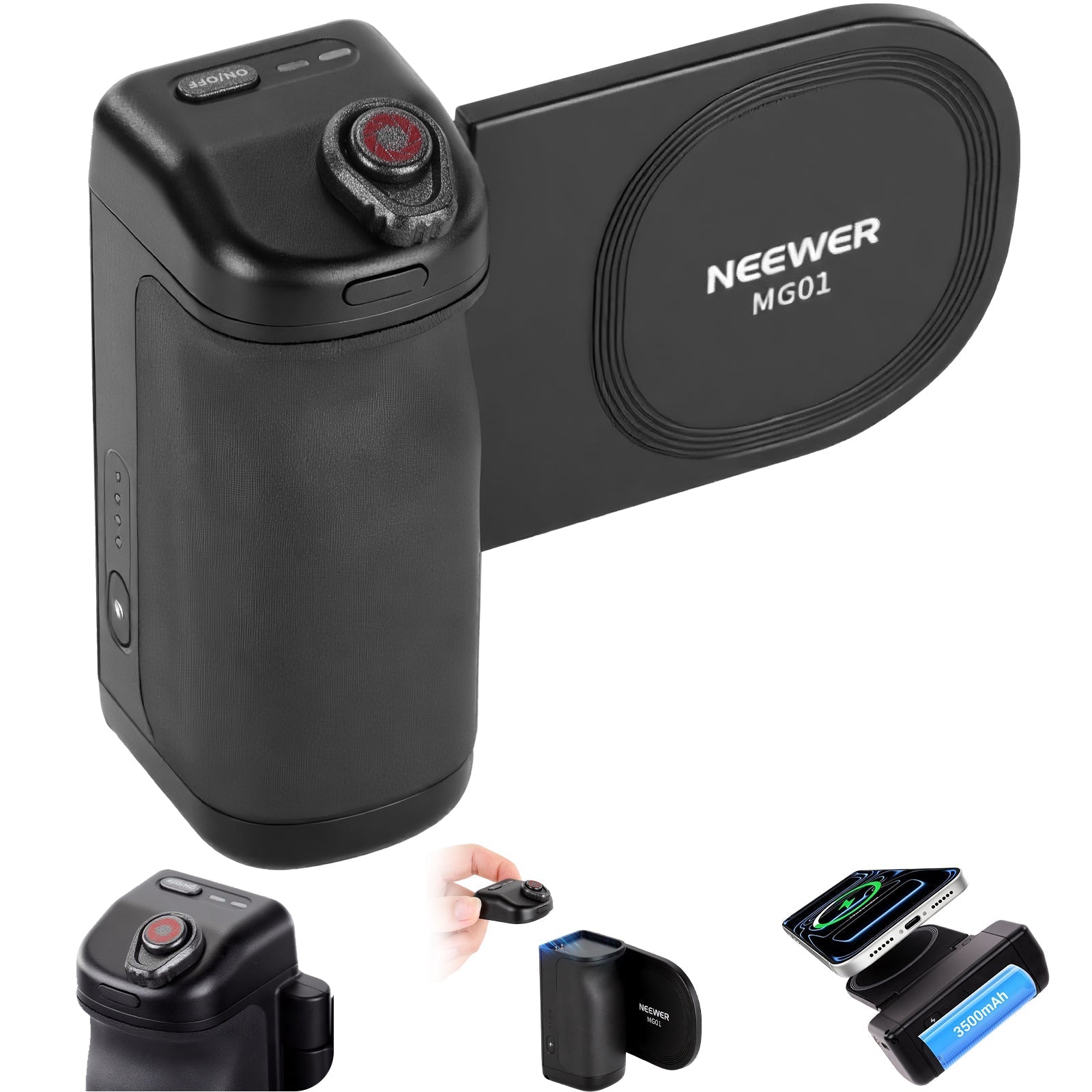 NEEWER MG01 Magnetic Phone Camera Grip