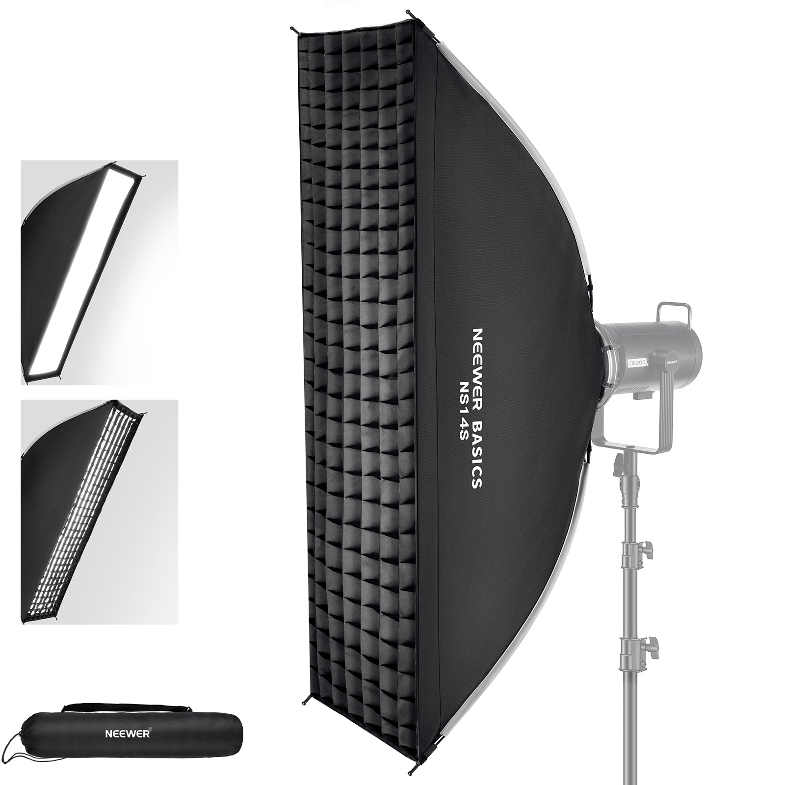NEEWER BASICS NS12S/NS14S Rectangular Softbox Kit