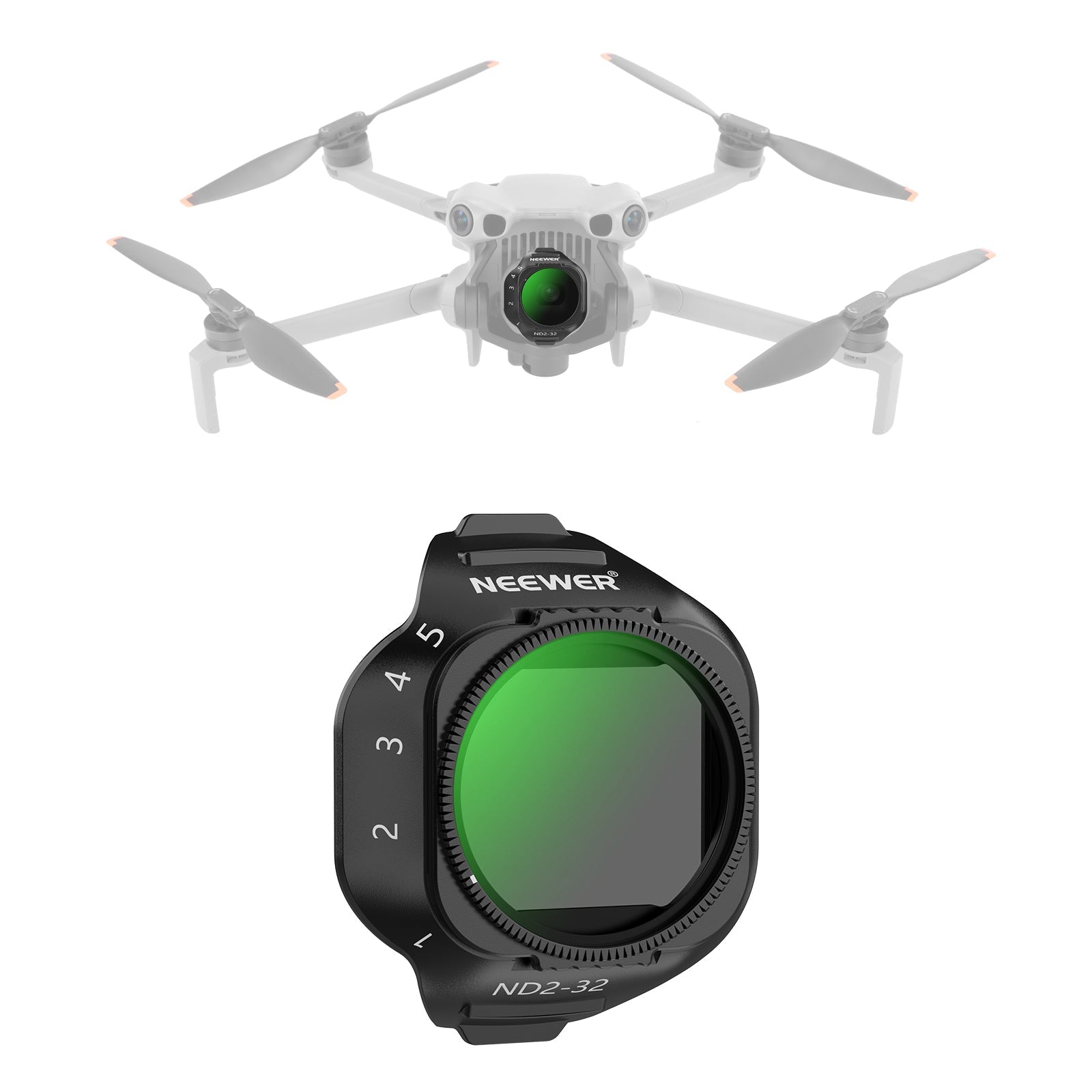 NEEWER Variable ND Filter For DJI Mini 5 Pro Drone