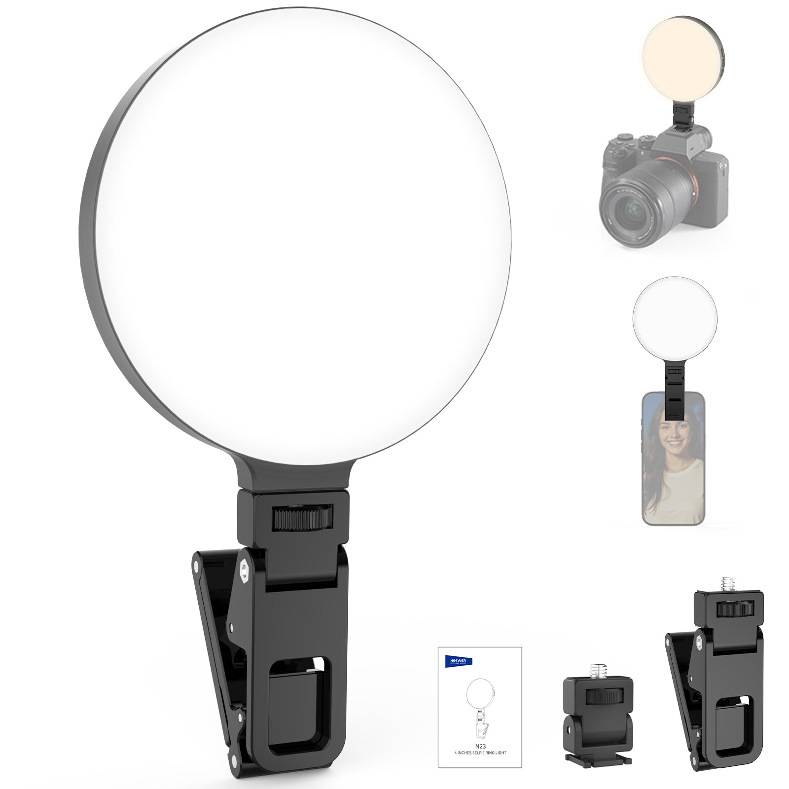 NEEWER ENTRY LEVEL VERSION N23 LED Selfie Ring Light