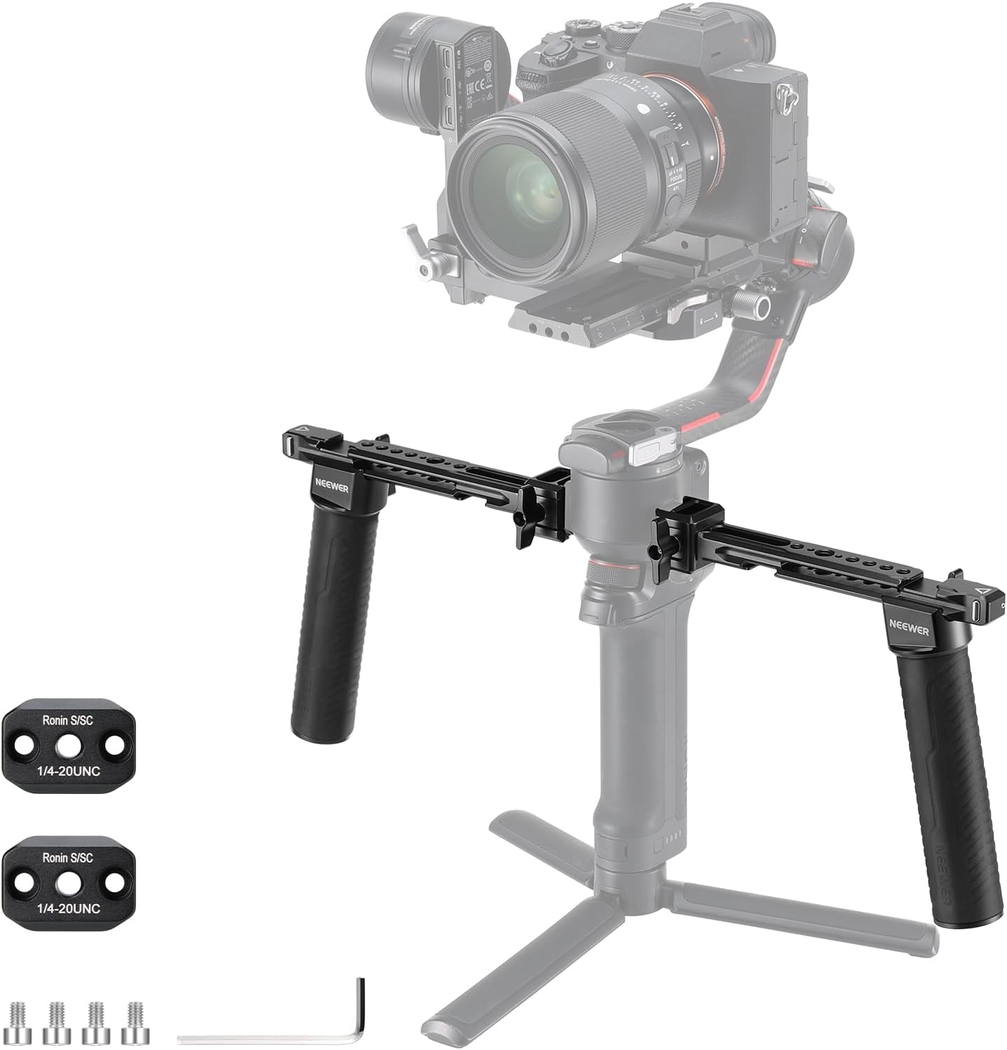 NEEWER GA006 Dual Handgrip for DJI Gimbals
