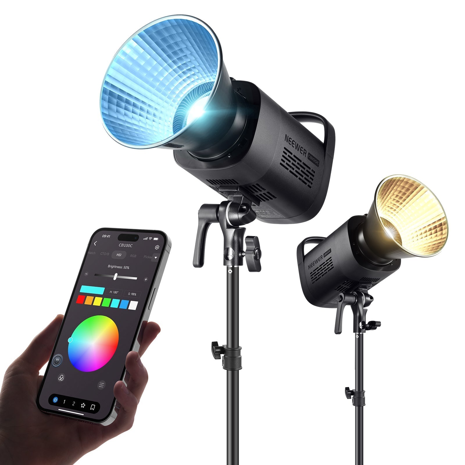NEEWER CB100C 130W RGB LED Video Light