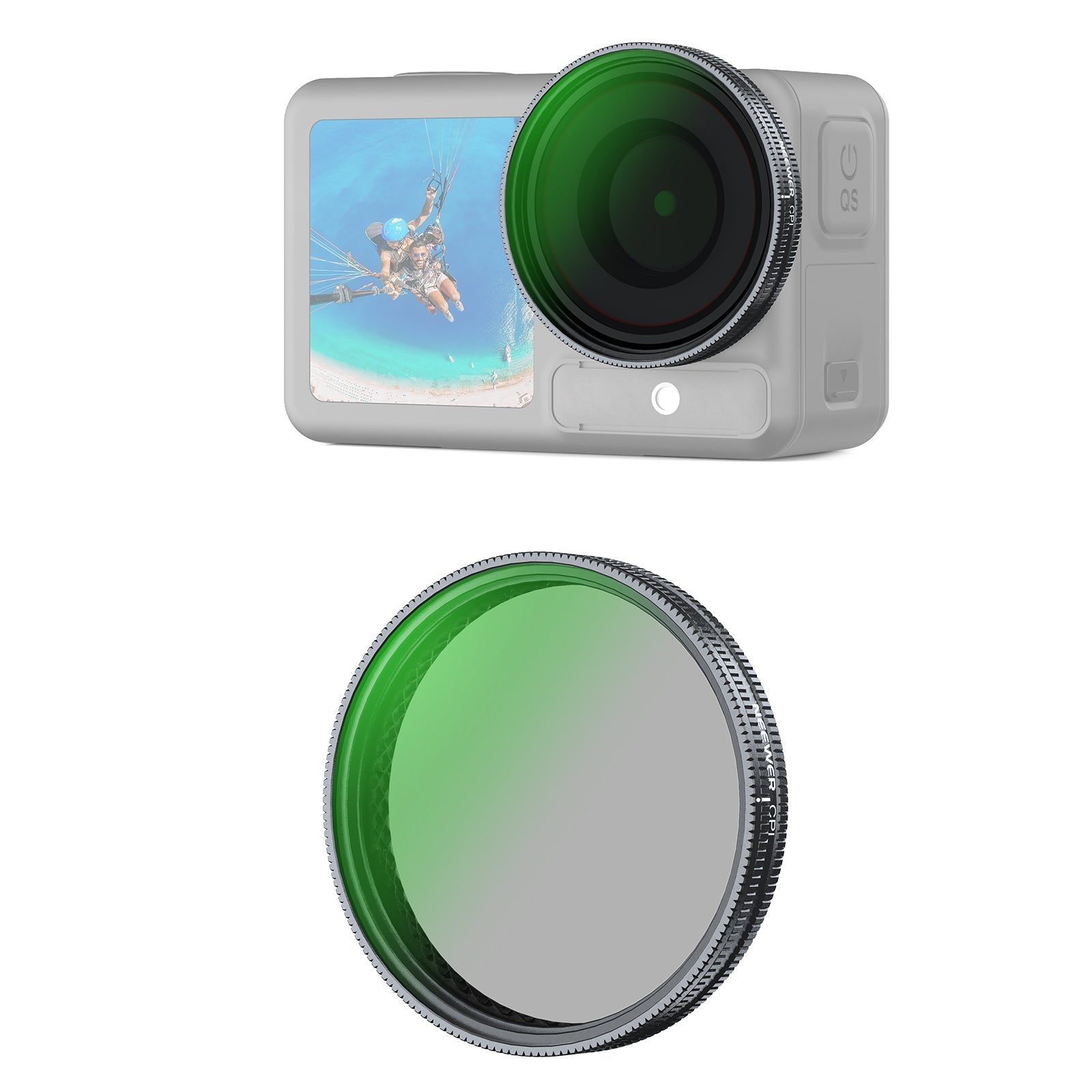 NEEWER UV/CPL Filter For DJI Osmo Action 5 Pro/4/3