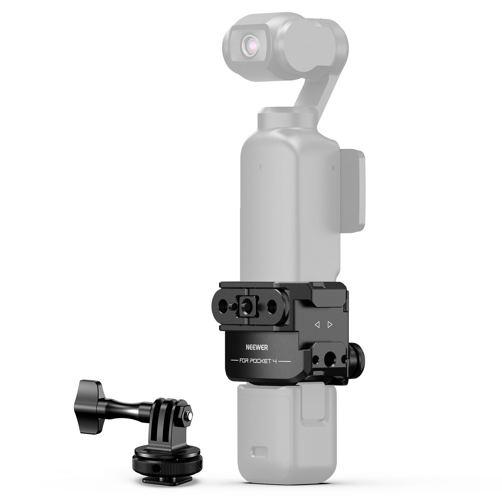 NEEWER AC069 Action Camera Cage Compatible with DJI Osmo Pocket 4 & Xtra Muse