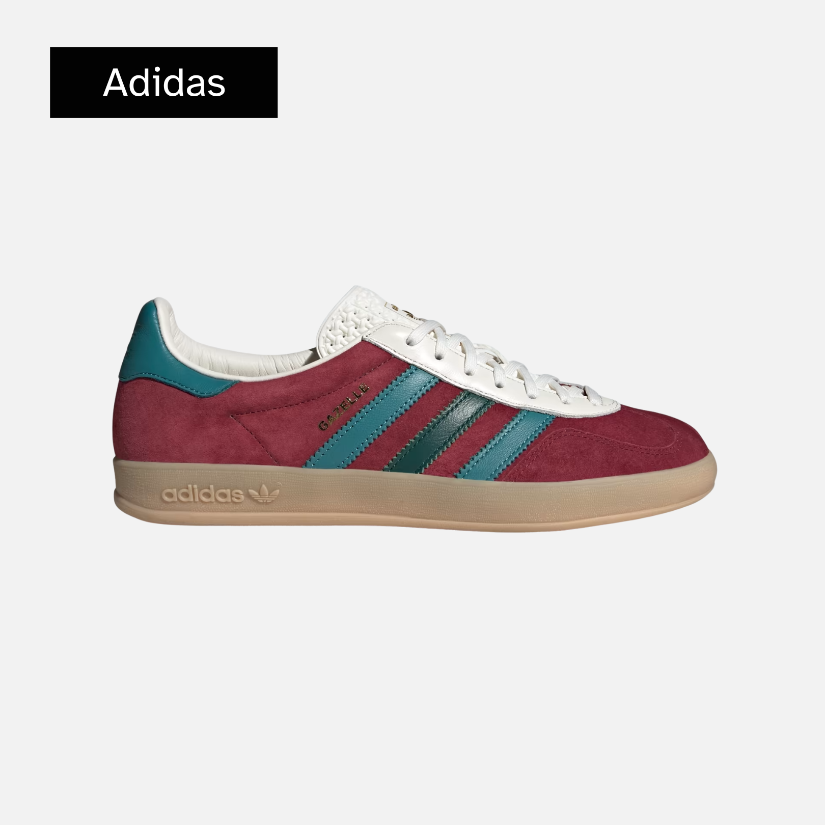 adidas Gazelle 'Collegiate Burgundy Green'