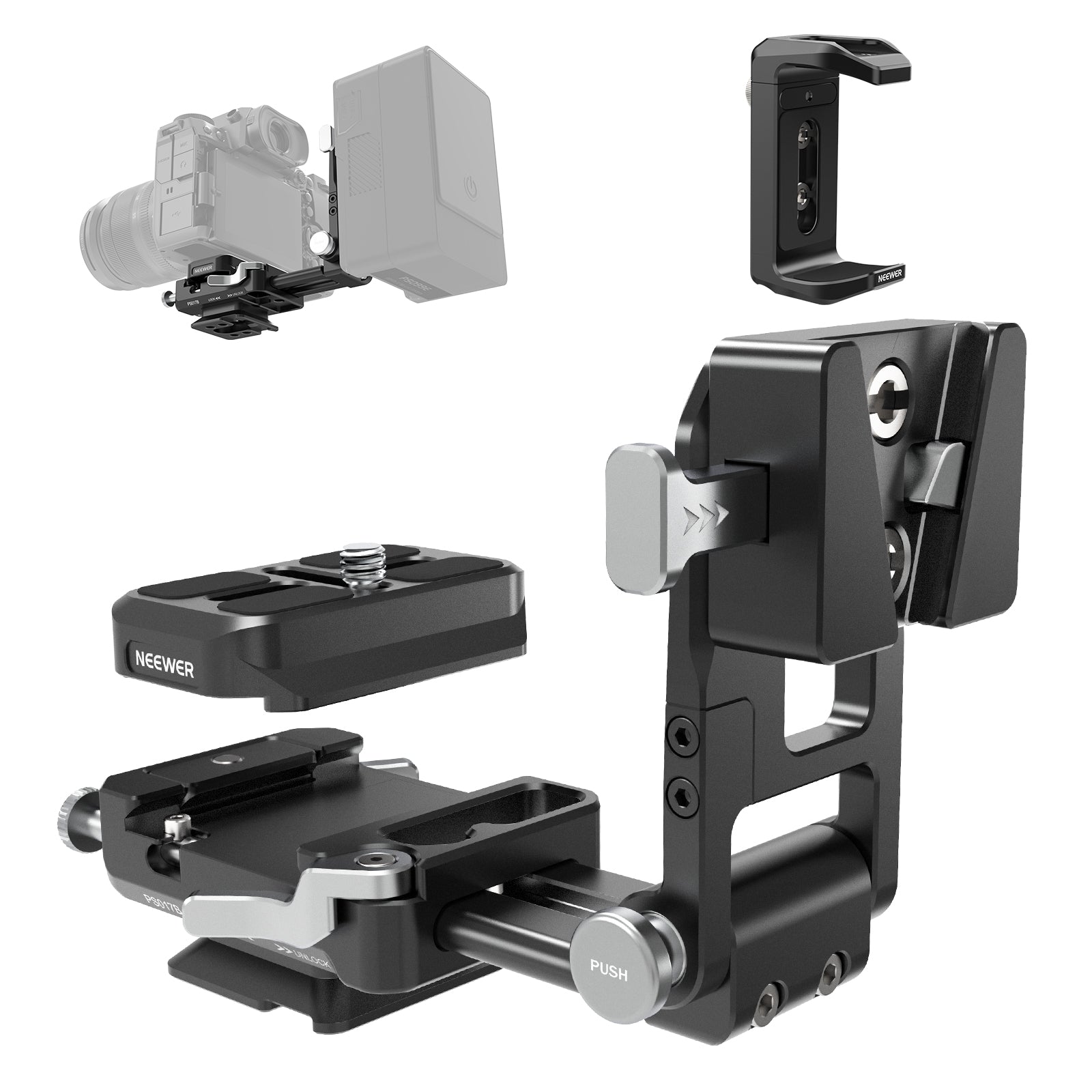 NEEWER PS017B V Mount Battery Plate