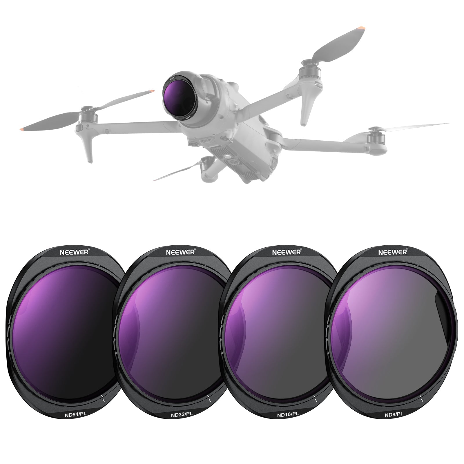 NEEWER CPL + ND Filter Set For DJI Mavic 4 Pro Drone
