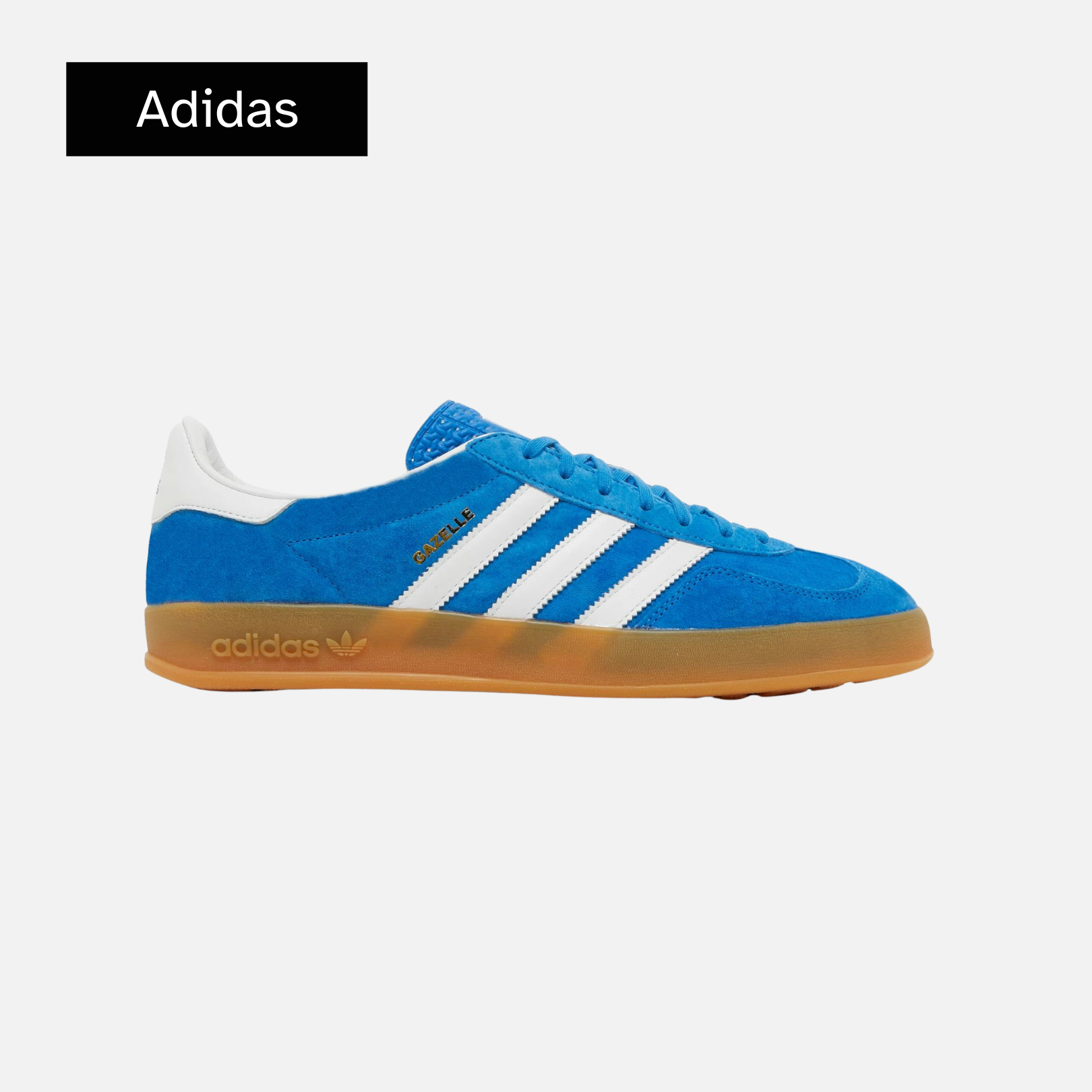 adidas Men's Gazelle Indoor 'Blue Bird Gum'