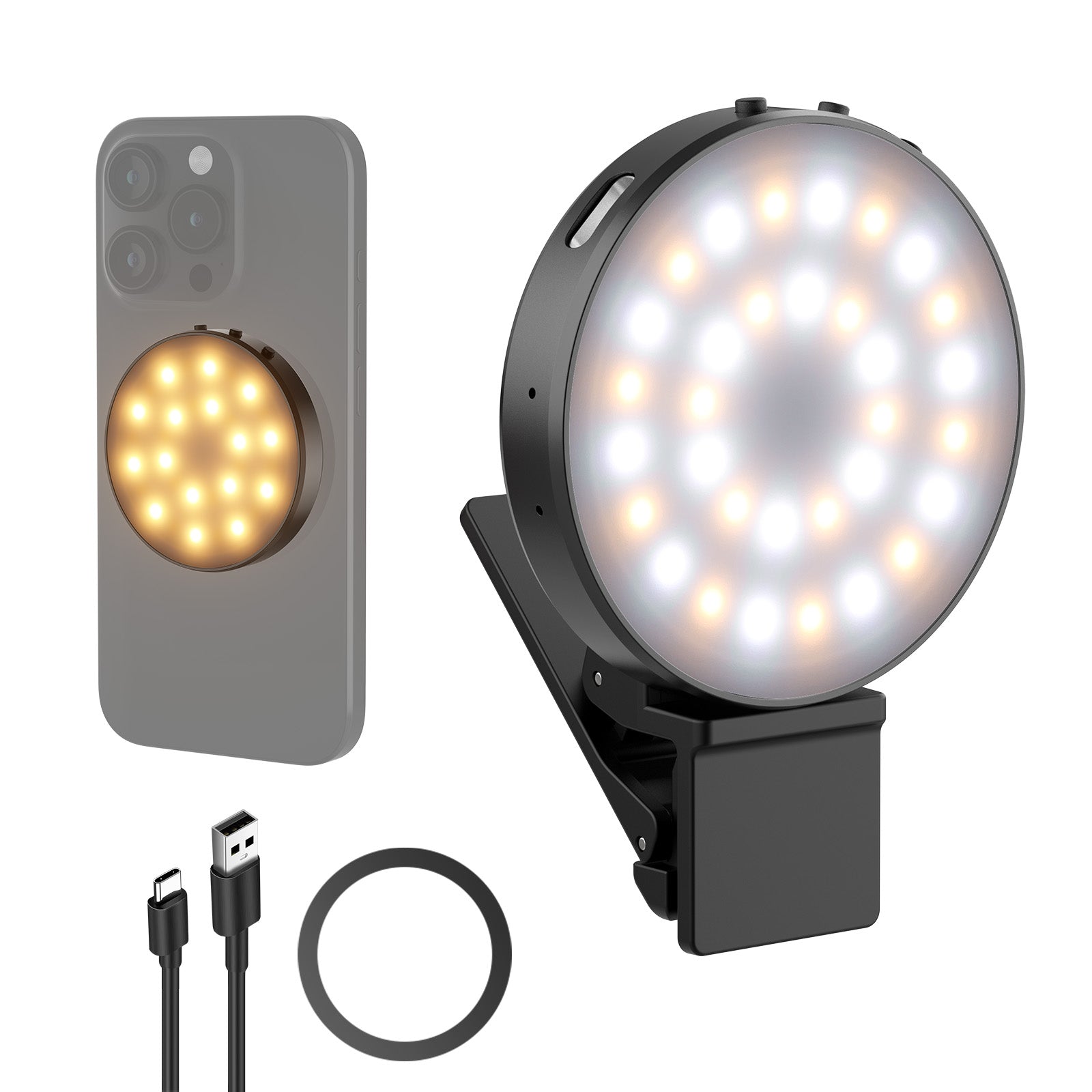 NEEWER ENTRY LEVEL VERSION NL32R Magnetic Selfie Light