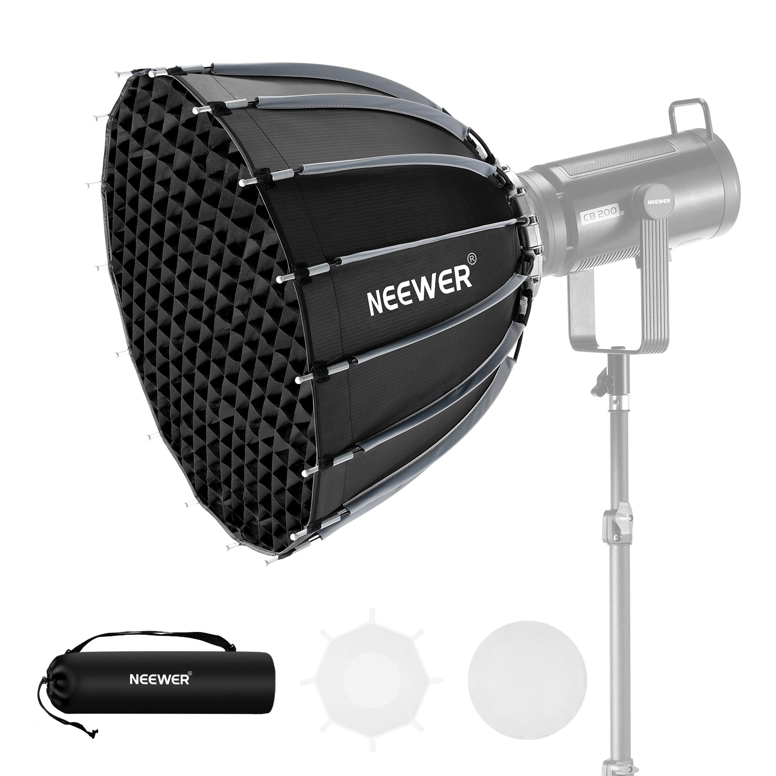 NEEWER NS55P/NS70P/NS90P/NS120P Parabolic Softbox