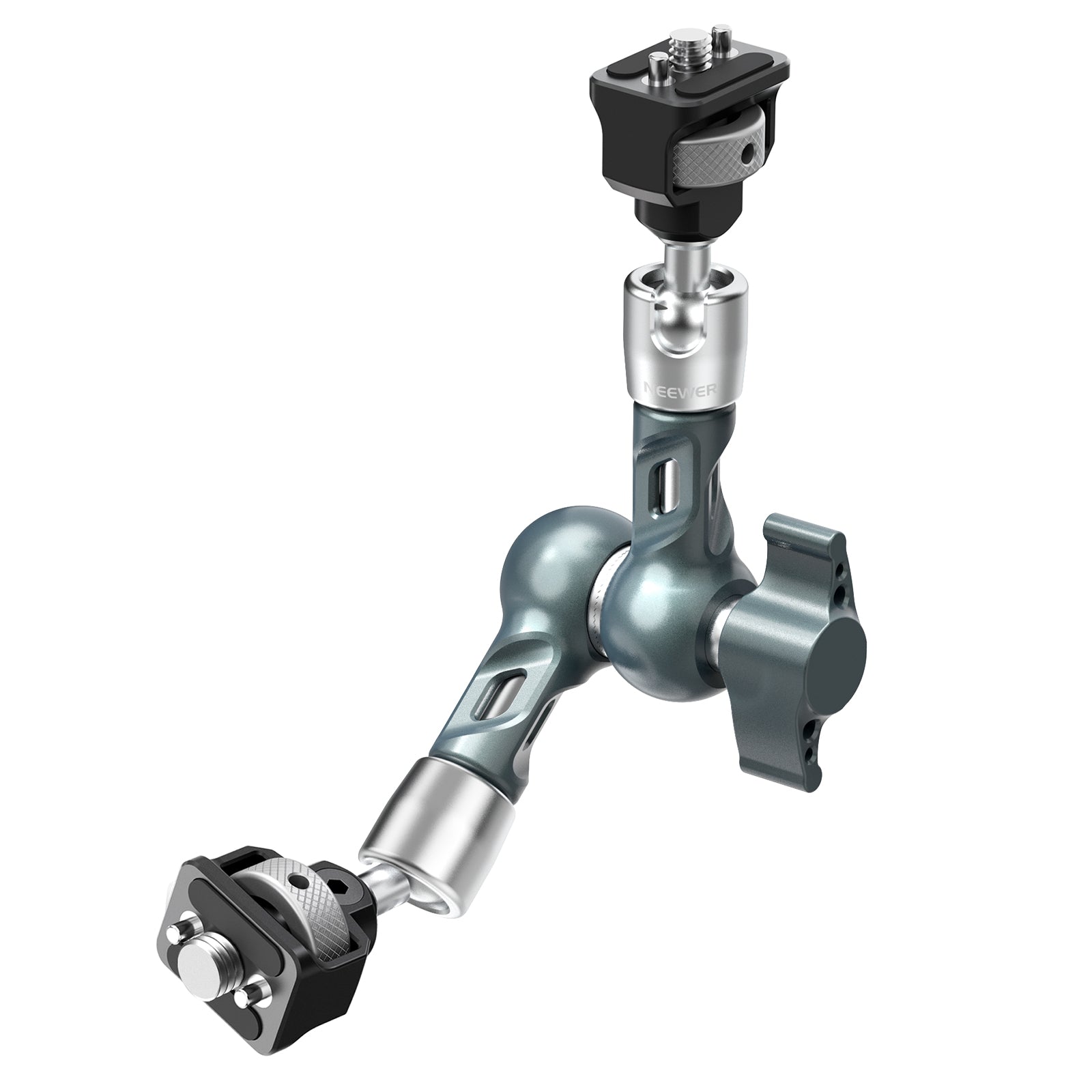 NEEWER UA082 7" Articulating Magic Arm with 1/4" 3/8" Anti Twist Screws