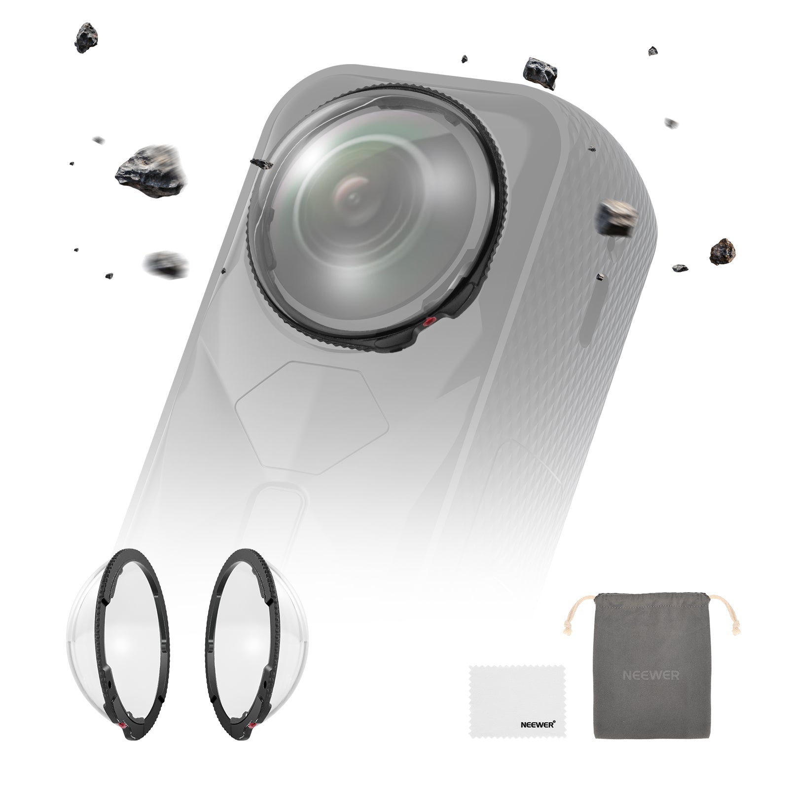 NEEWER LPC01/LPC02 Lens Protectors For Insta360 X4/X5