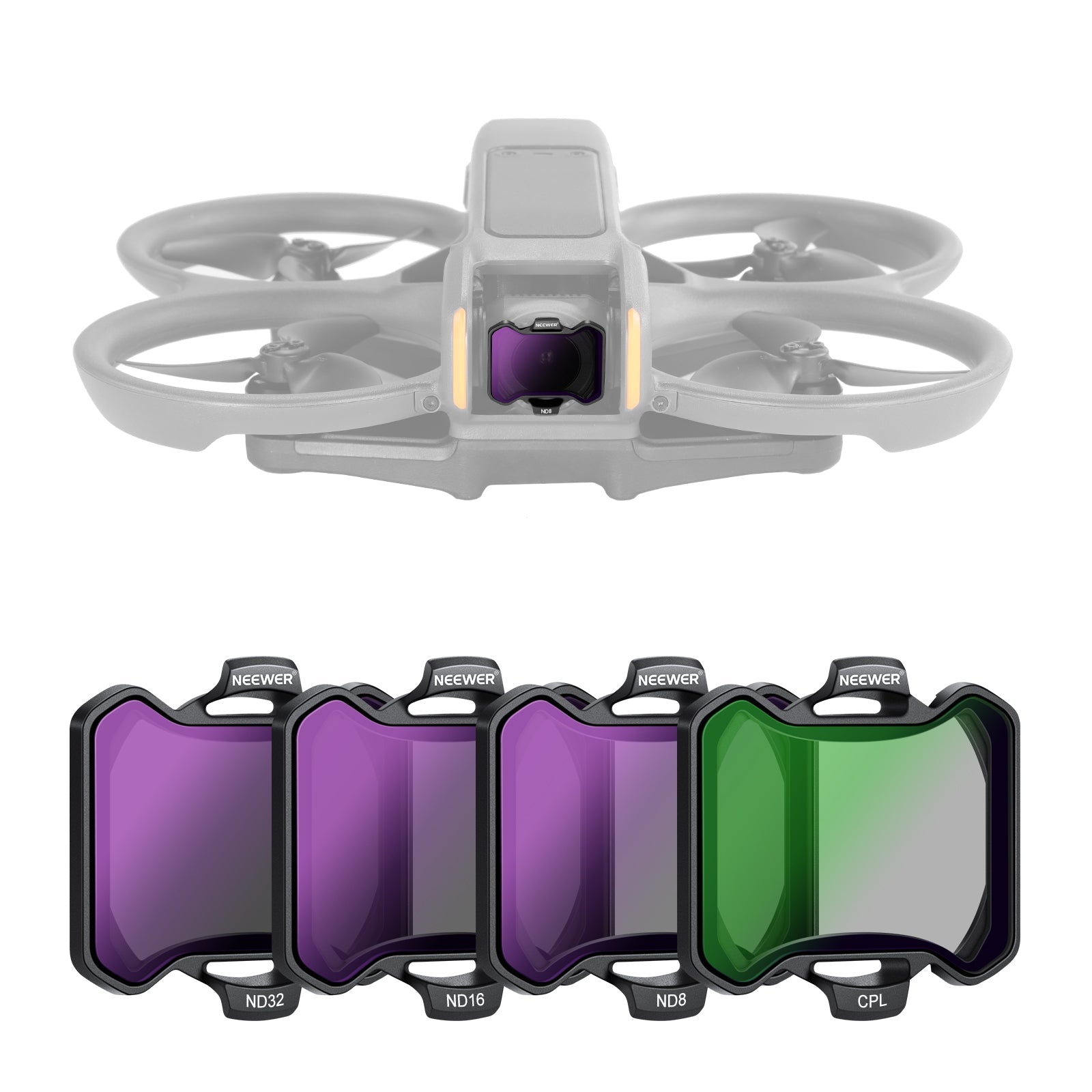 NEEWER 4-Pack Filter Set for DJI Avata 2