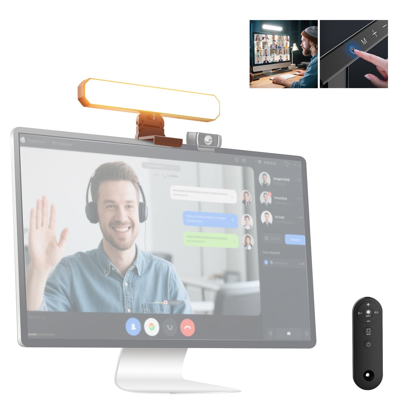 NEEWER BASICS L10 Bi Color Monitor Light Bar Kit