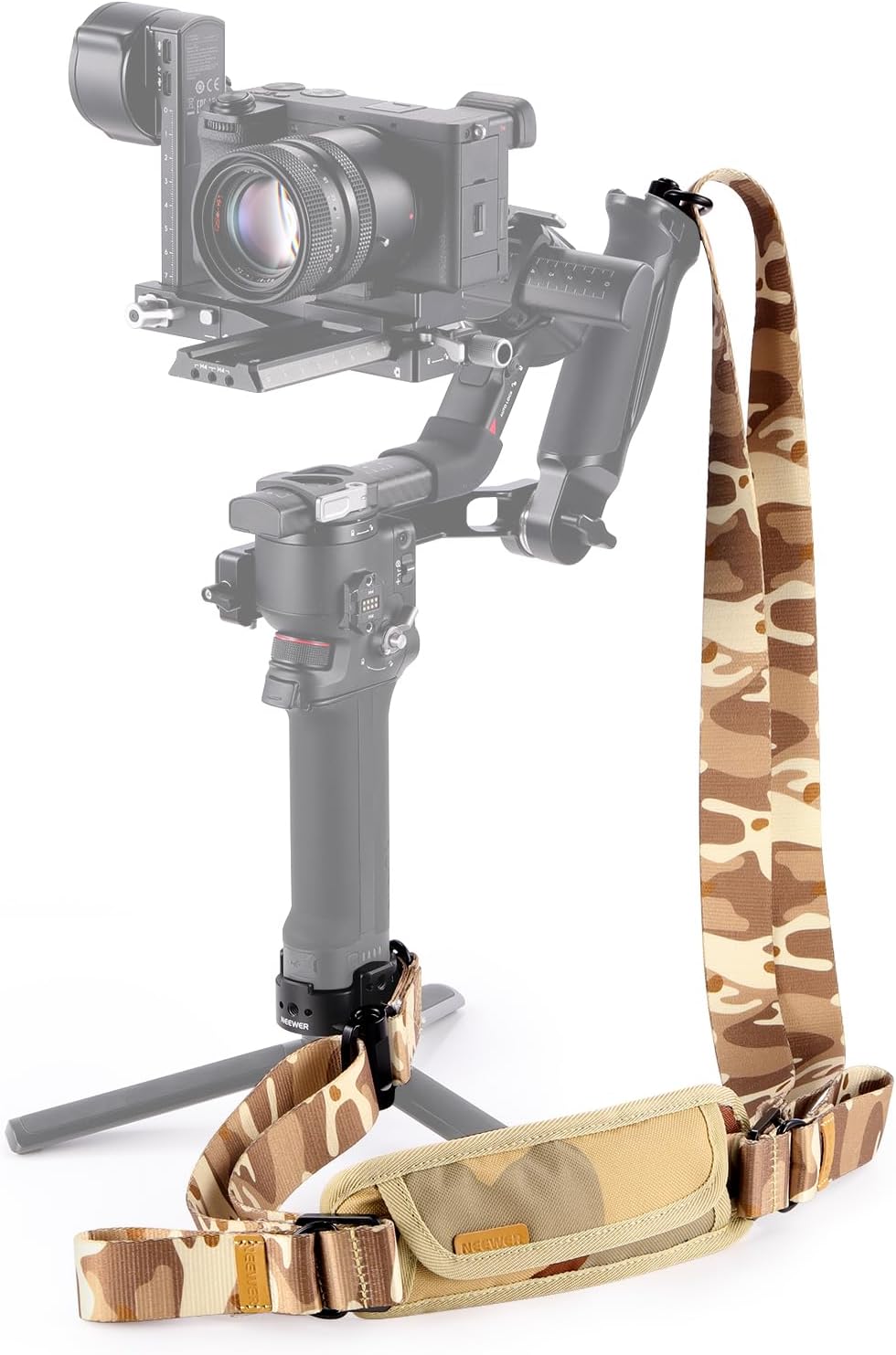 NEEWER GA016 Gimbal Shoulder Strap for DJI Sling Handle RS5 RS4 RS4 Pro RS3 RS3 Pro