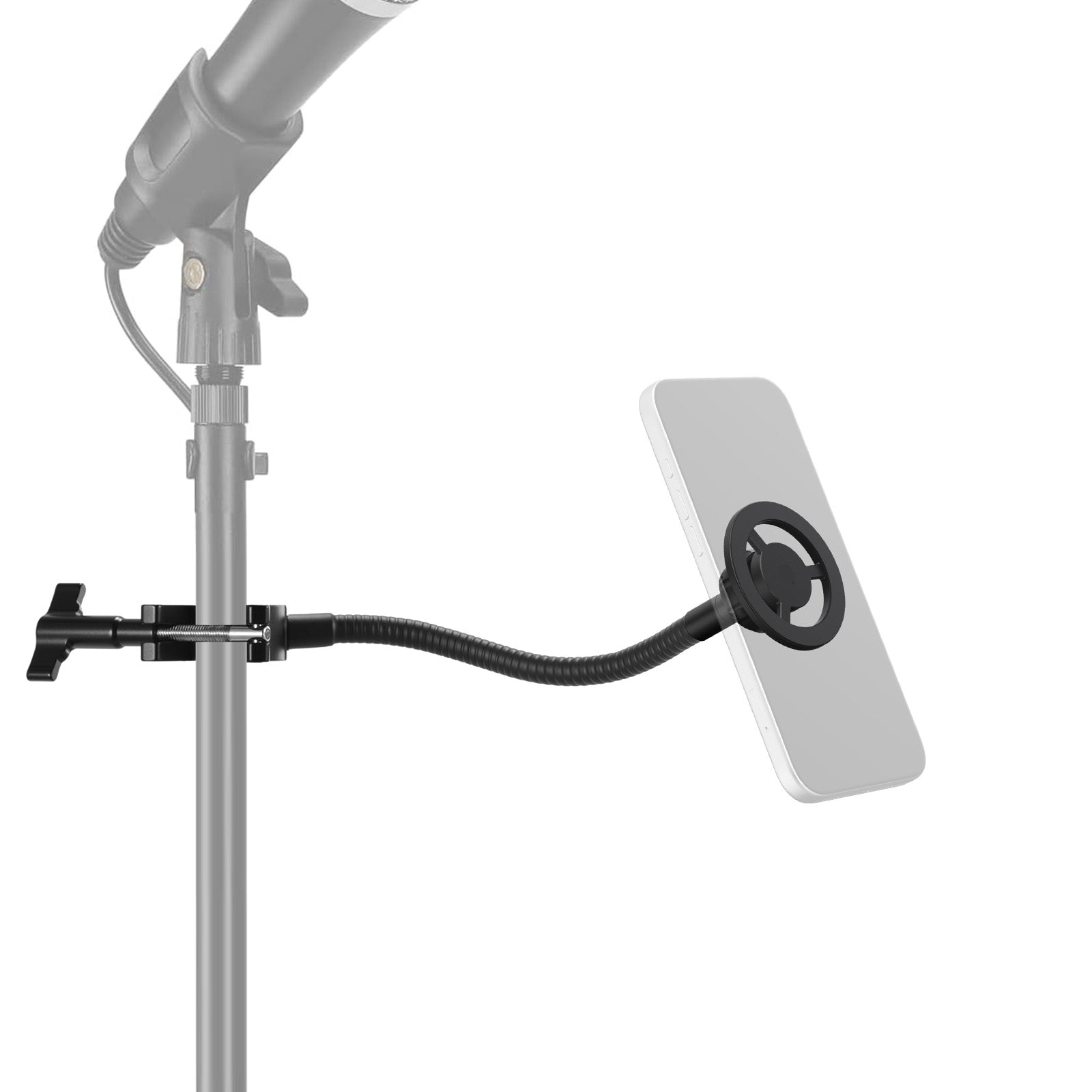 NEEWER BASICS MS009 Mic Stand Phone Holder with Flexible Arm