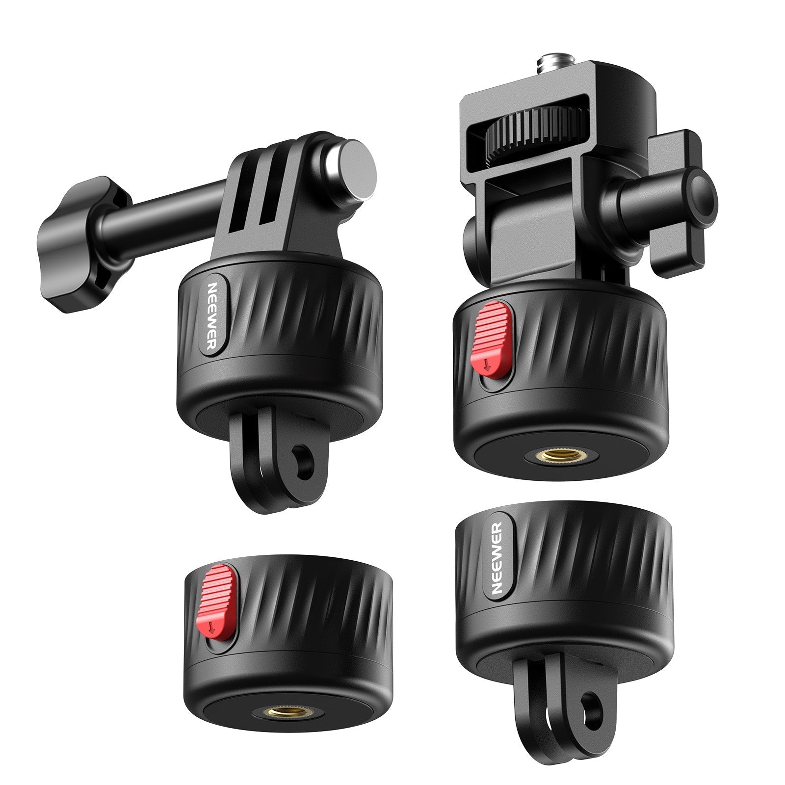 NEEWER GP-24 4 In 1 Action Camera Mount Kit