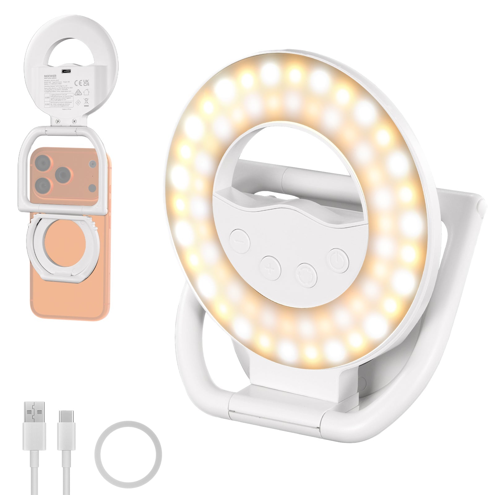 NEEWER ENTRY LEVEL VERSION N35/N36 Magnetic Selfie Ring Light