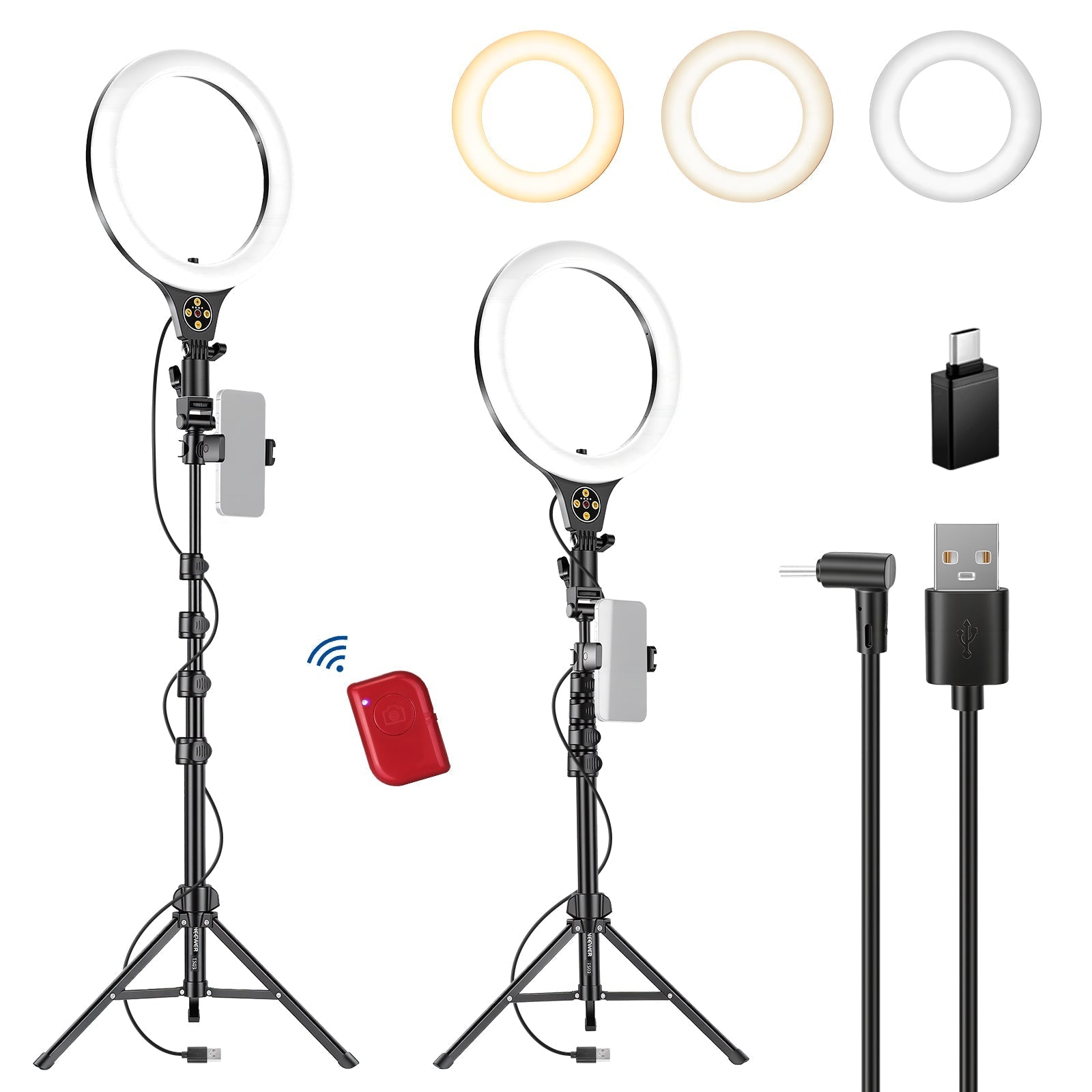 NEEWER ENTRY LEVEL VERSION N43 10.5" 10W Ring Light