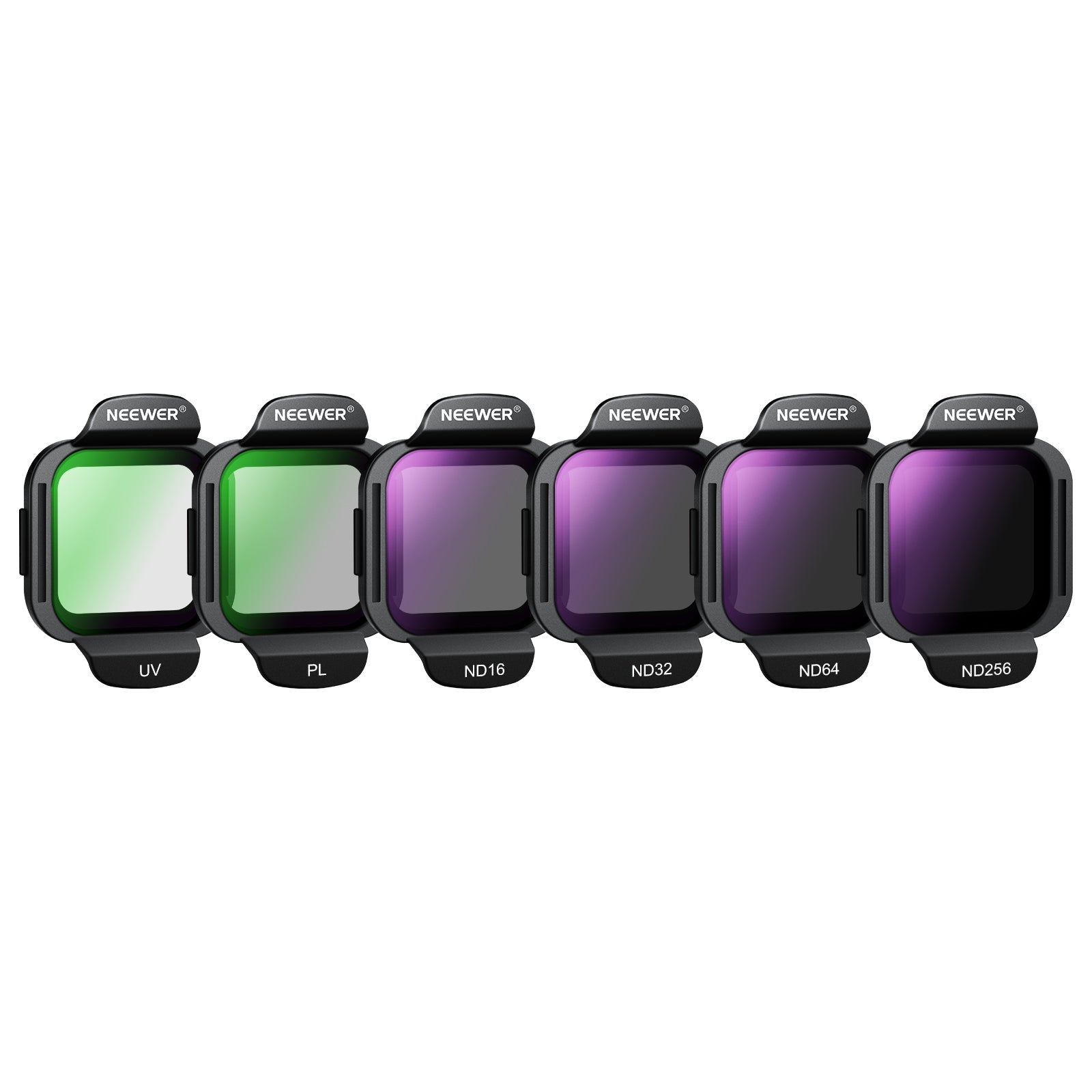 NEEWER FL-N35 6-Pack ND/PL Filter Set For DJI Flip / Lito X1 Drone