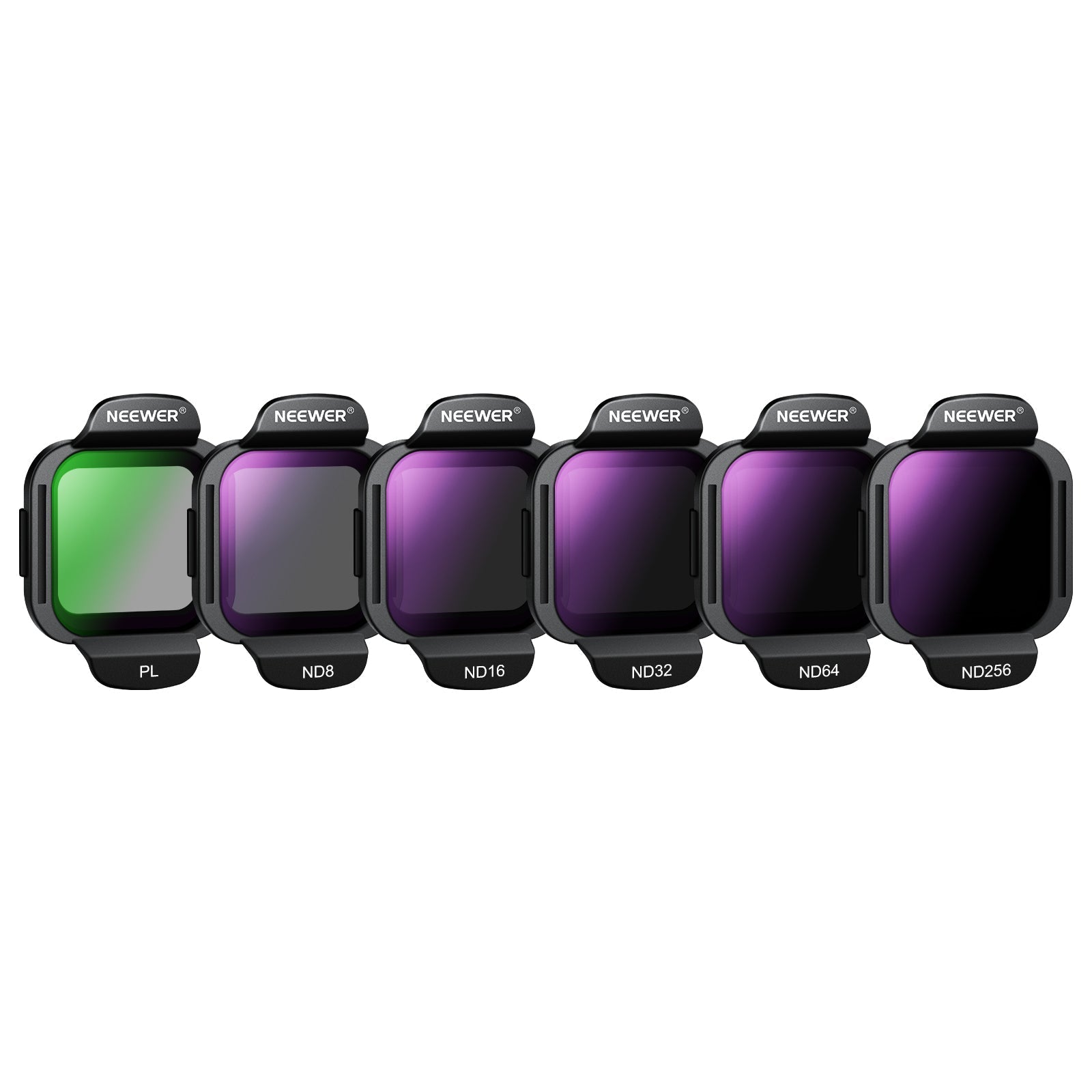 NEEWER FL-N35 6-Pack ND/PL Filter Set For DJI Flip / Lito X1 Drone