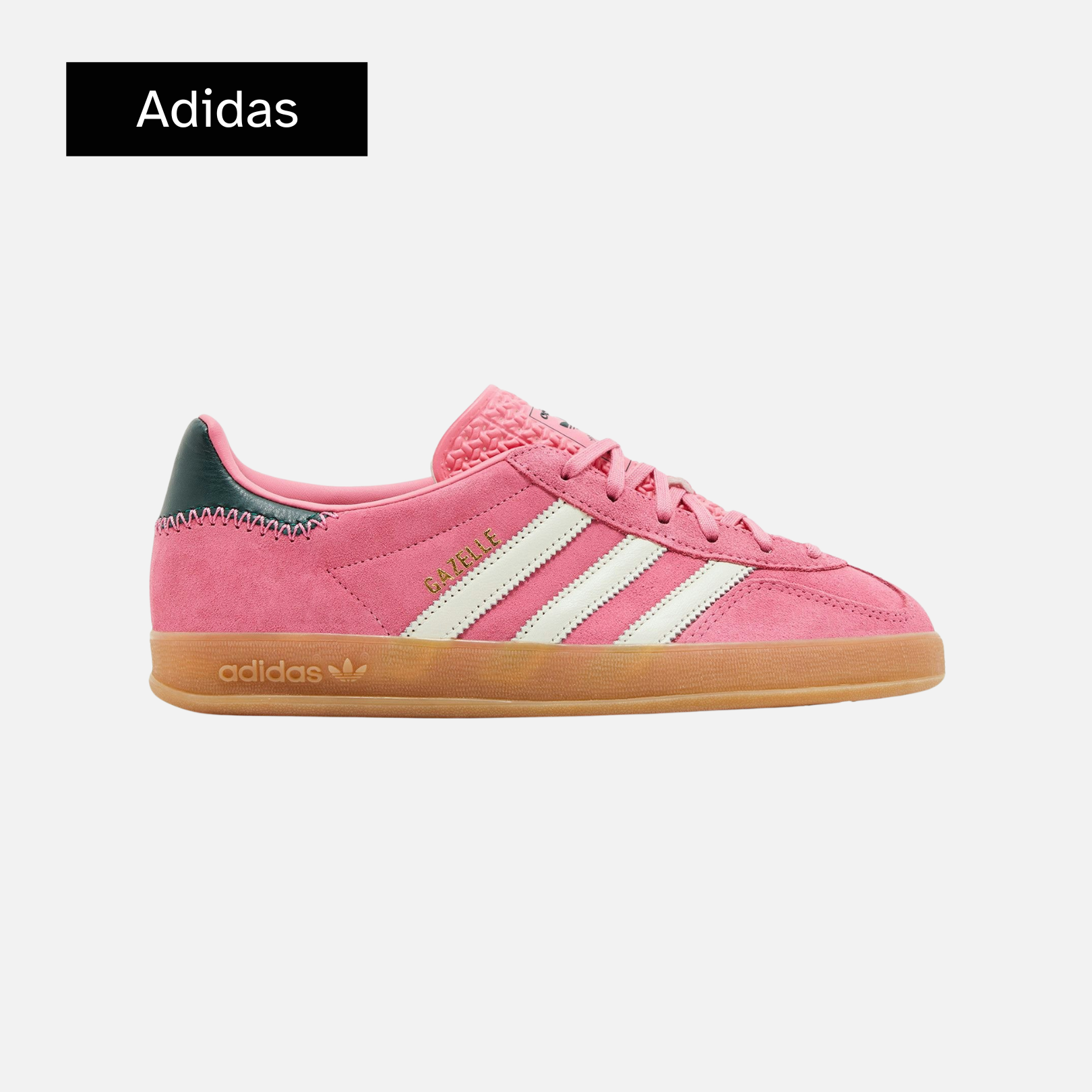 adidas Wmns Gazelle Indoor 'Rose Tone Collegiate Green'