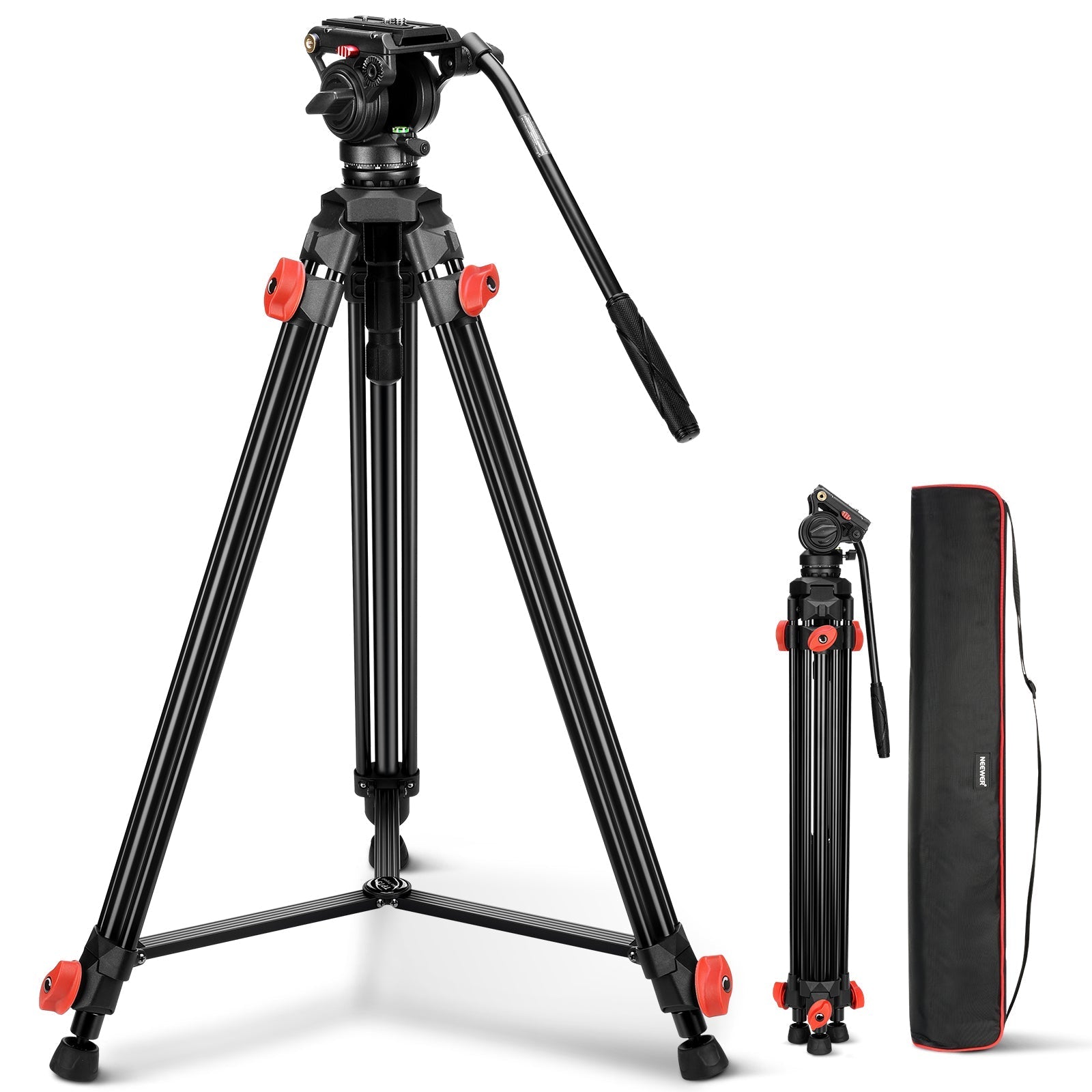 NEEWER TP73 65" Heavy Duty Yet Lightweight Video Tripod