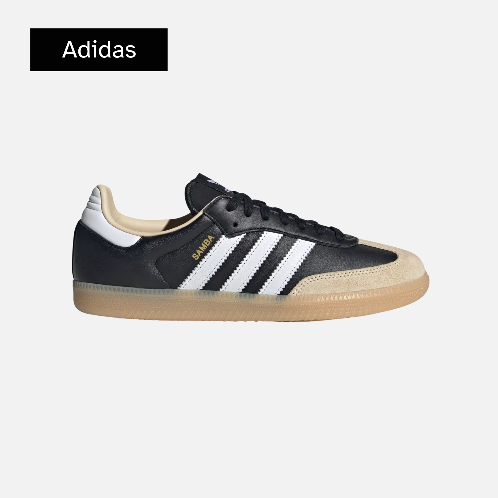 adidas Samba OG 'Black White Gum'