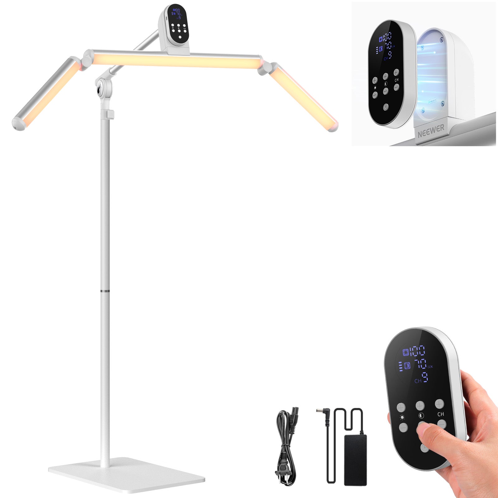 NEEWER BH50B 50W 35"/90cm Bi-Color Esthetician Light