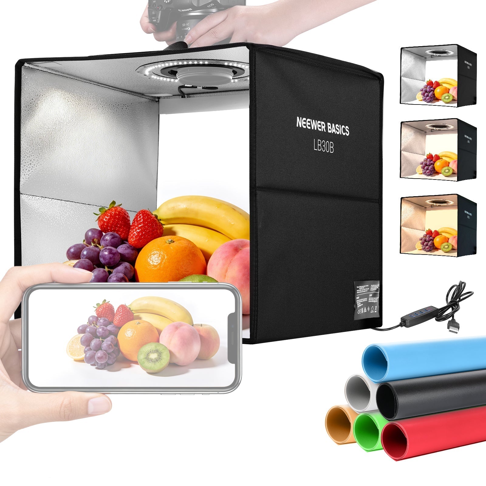 NEEWER BASICS LB30B/LB40B Photo Studio Light Box