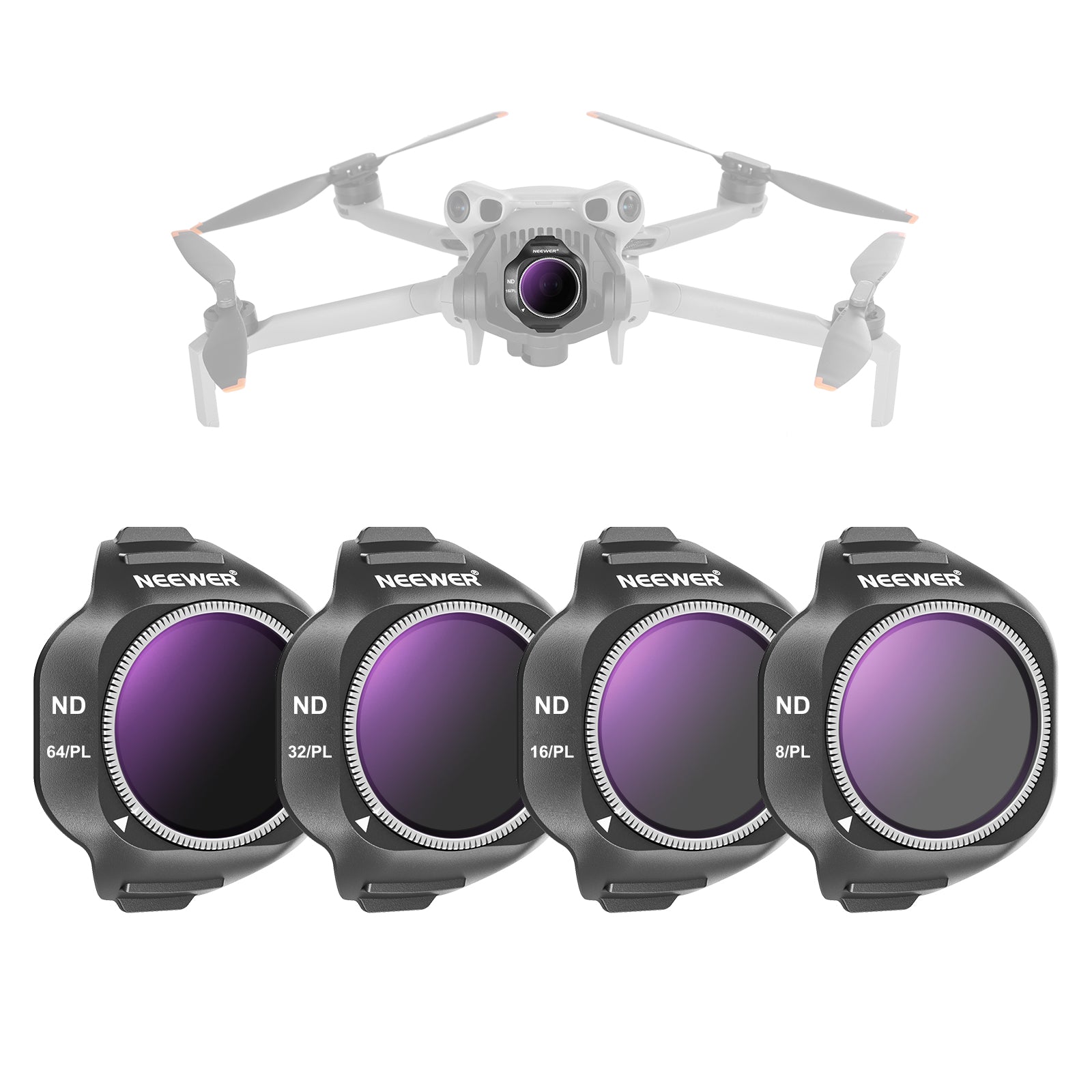 NEEWER Filter Set Compatible with DJI Mini 5 Pro Drone