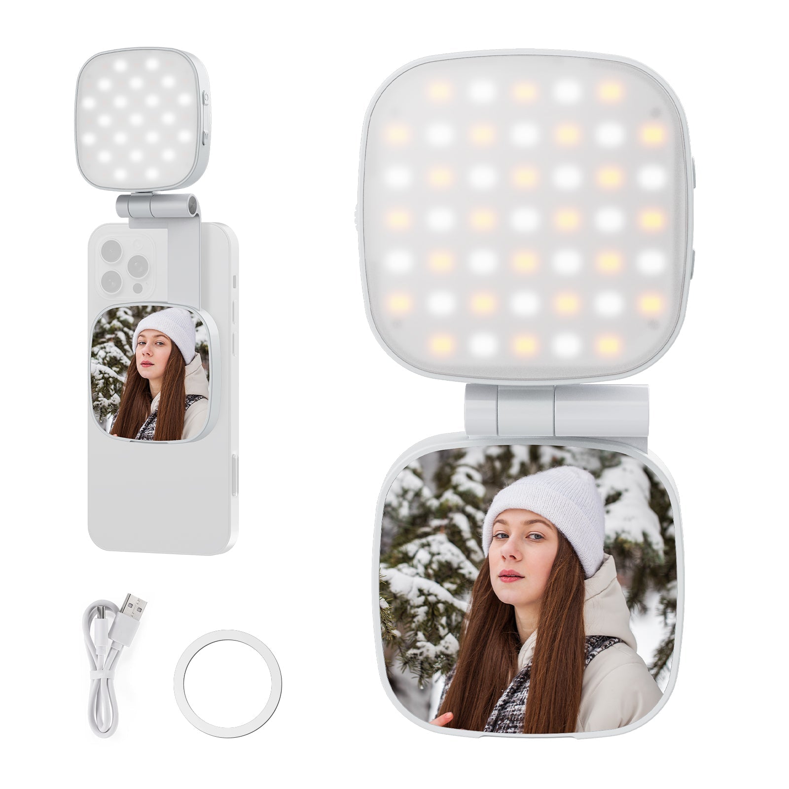 NEEWER BASICS NL45B Magnetic Selfie Light
