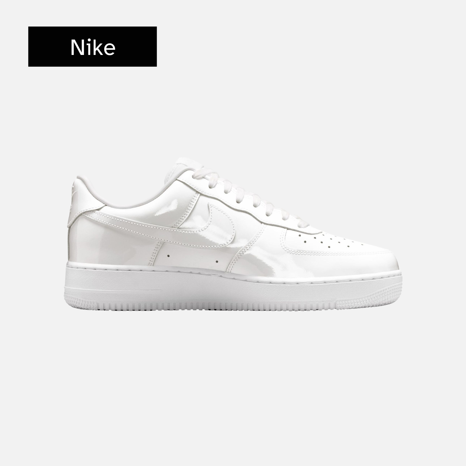 Nike Air Force 1 Low Patent Leather Premium 'White'
