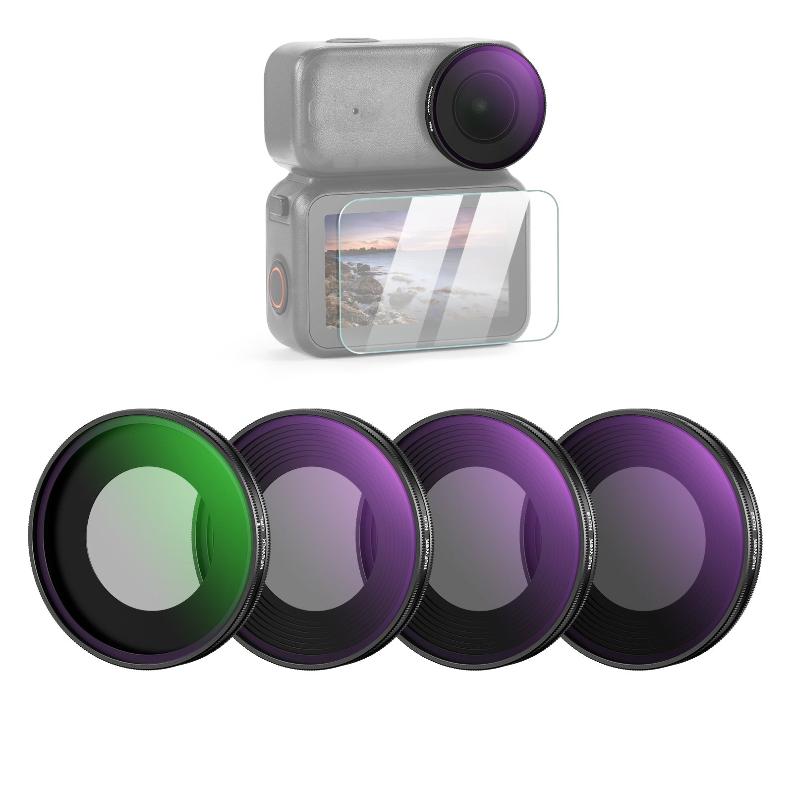NEEWER ND Filter Set For DJI Osmo Nano