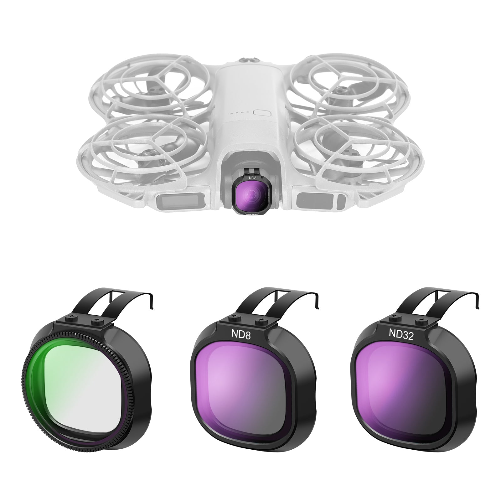 NEEWER Filter Set Compatible with DJI NEO 2