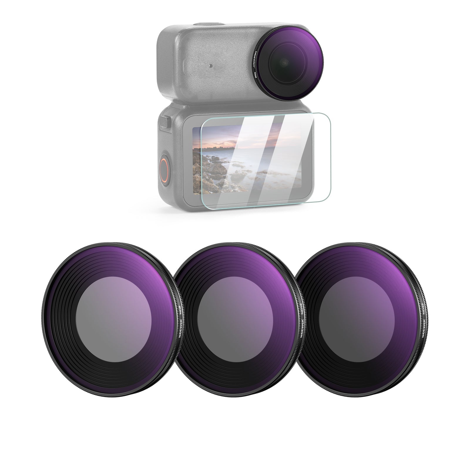 NEEWER ND Filter Set For DJI Osmo Nano