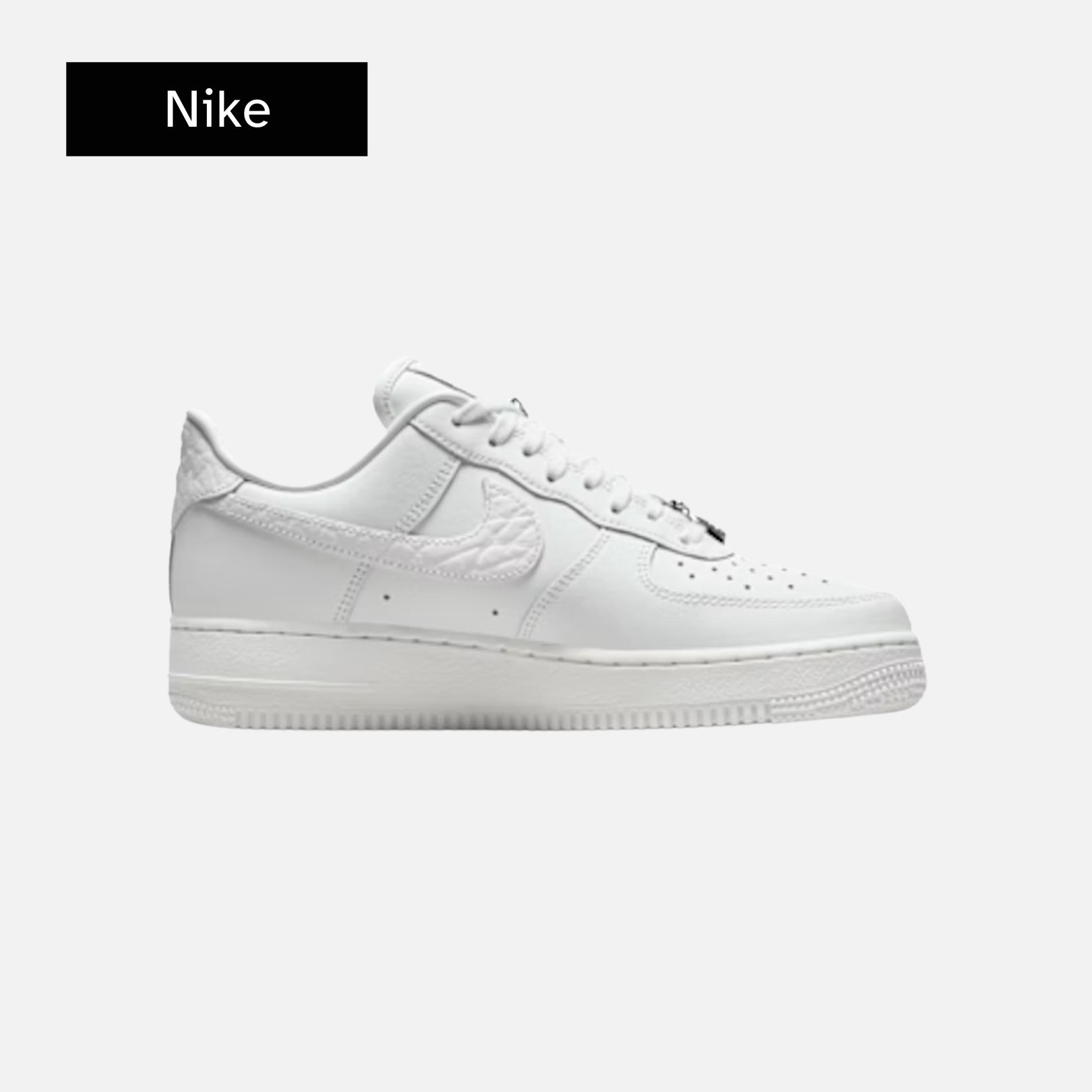 Nike Wmns Air Force 1 '07 Low 'Summit White/White/Metallic Silver/Summit White'