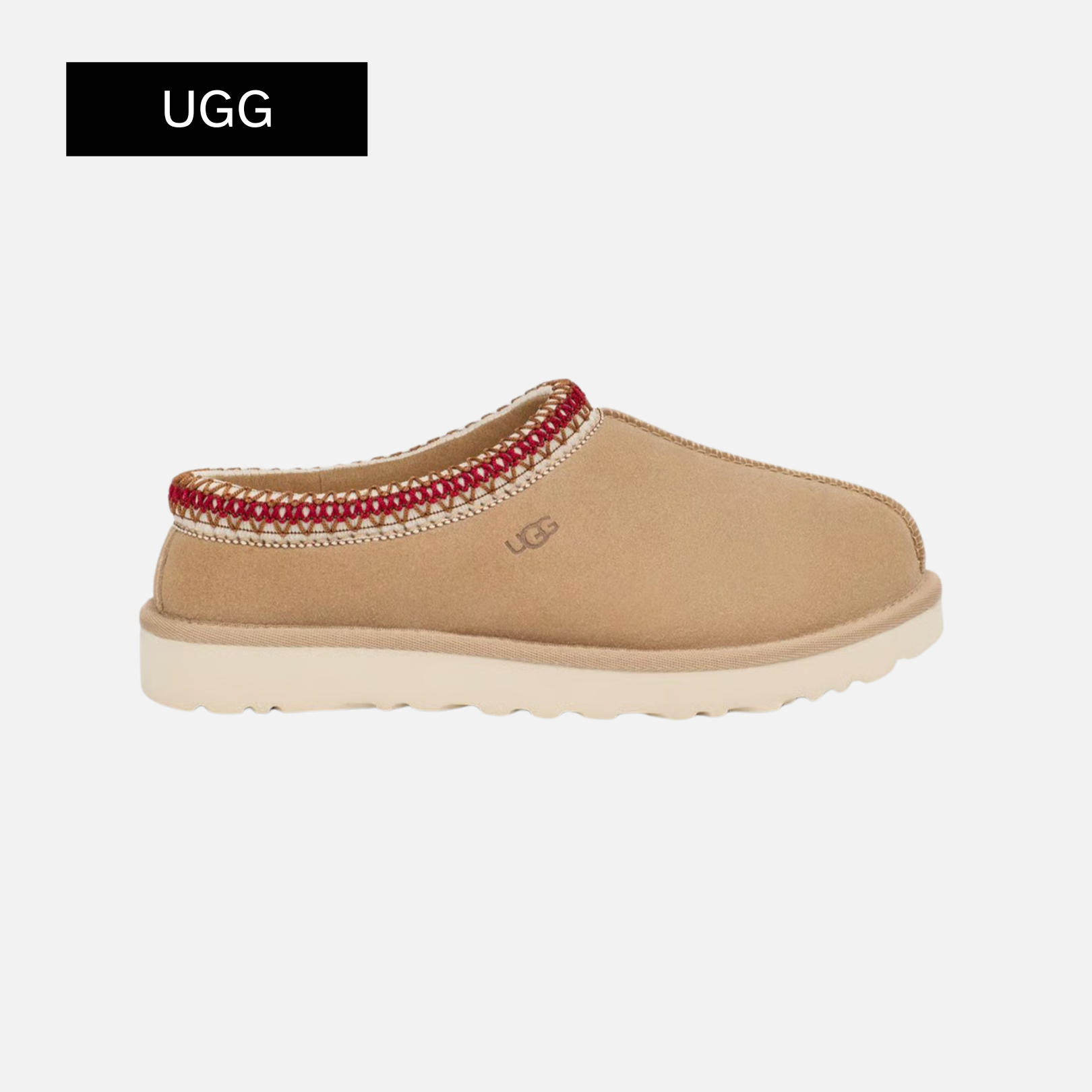 UGG Tasman Slipper Wmns 'Sand Dark Cherry'
