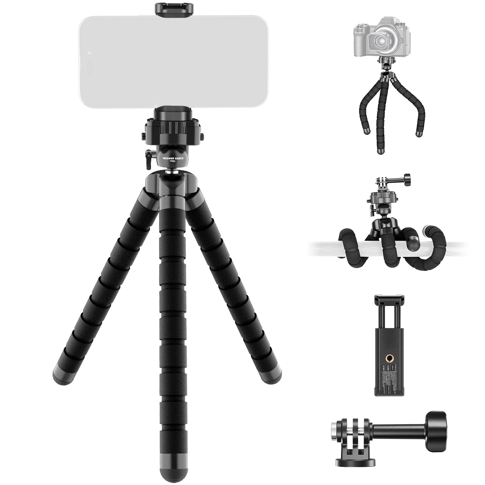 NEEWER BASICS TP001 Flexible Phone Tripod