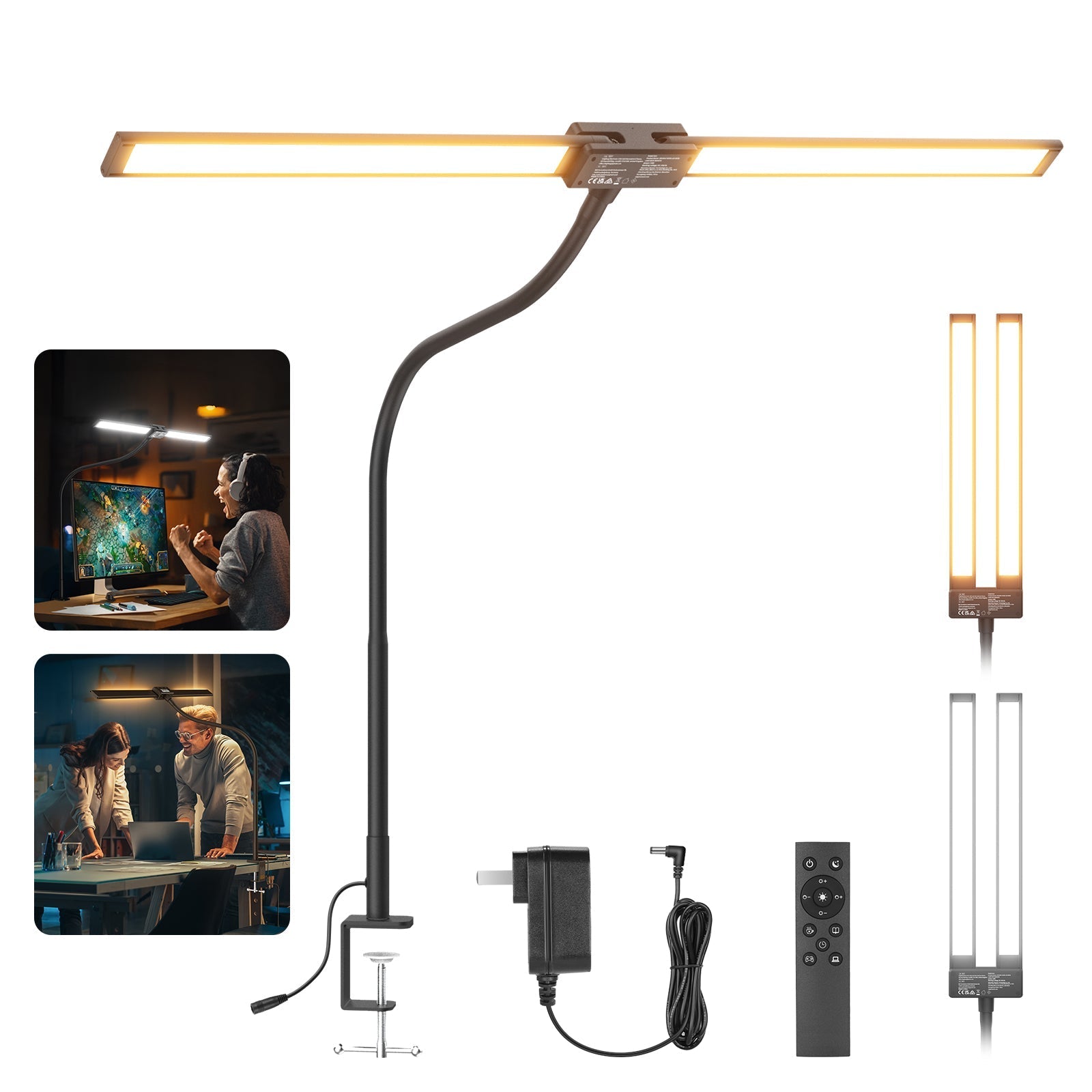 NEEWER ENTRY LEVEL VERSION N21 32" Dual Light Bar Desktop LED Light