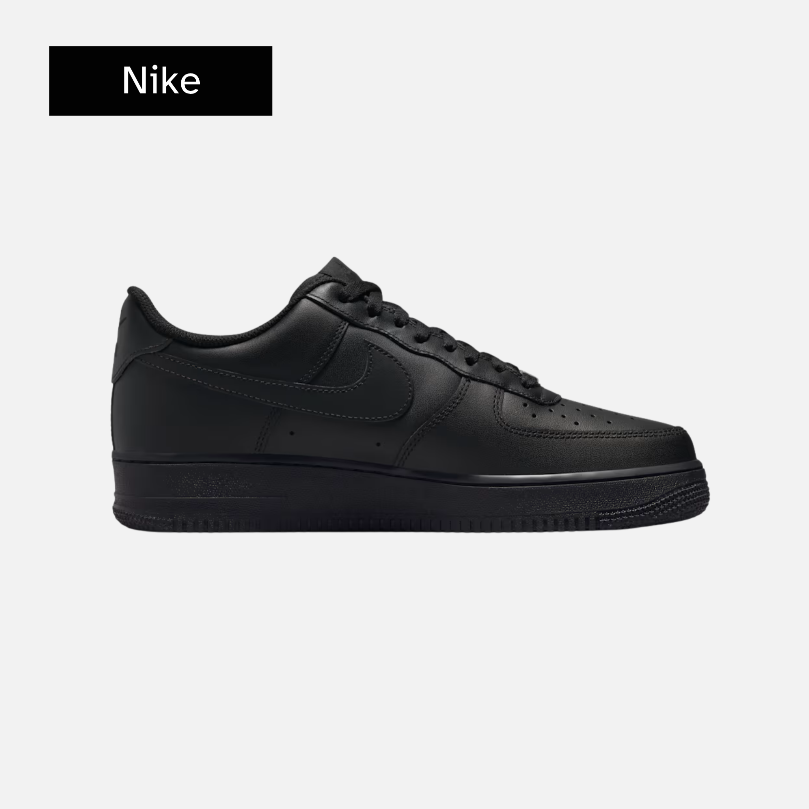 Nike Air Force 1 '07 'Triple Black'