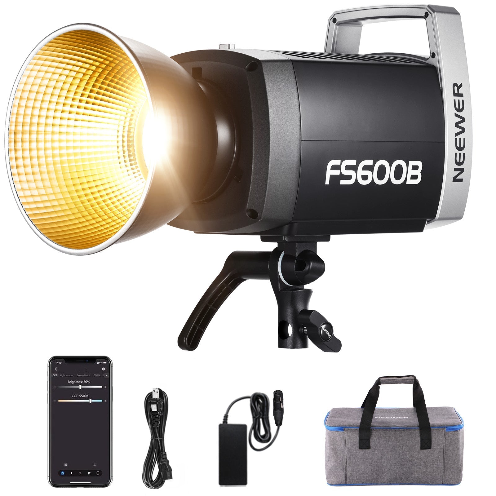 NEEWER FS600B 600W Bi-Color LED Video Light