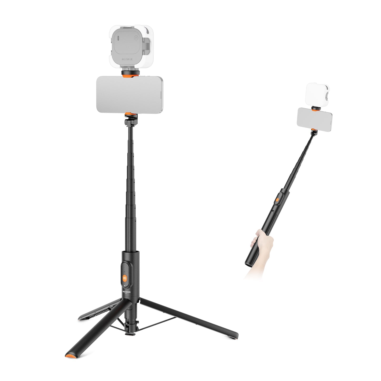 NEEWER BASICS PA992 57.9" Quick Release Selfie Stick Tripod