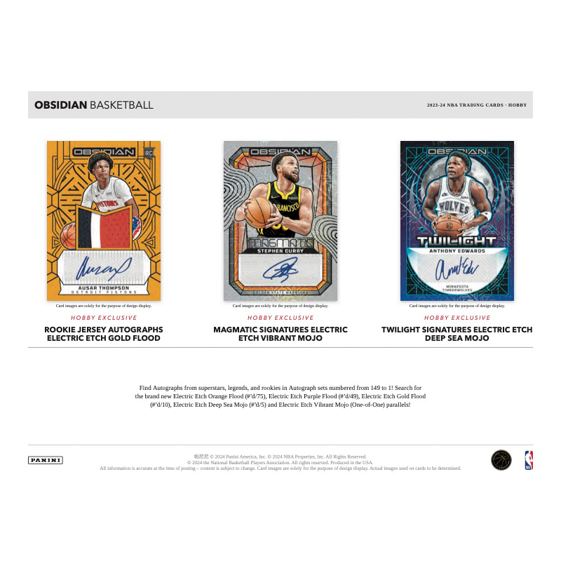 2023/24 Panini Obsidian Basketball Hobby Box