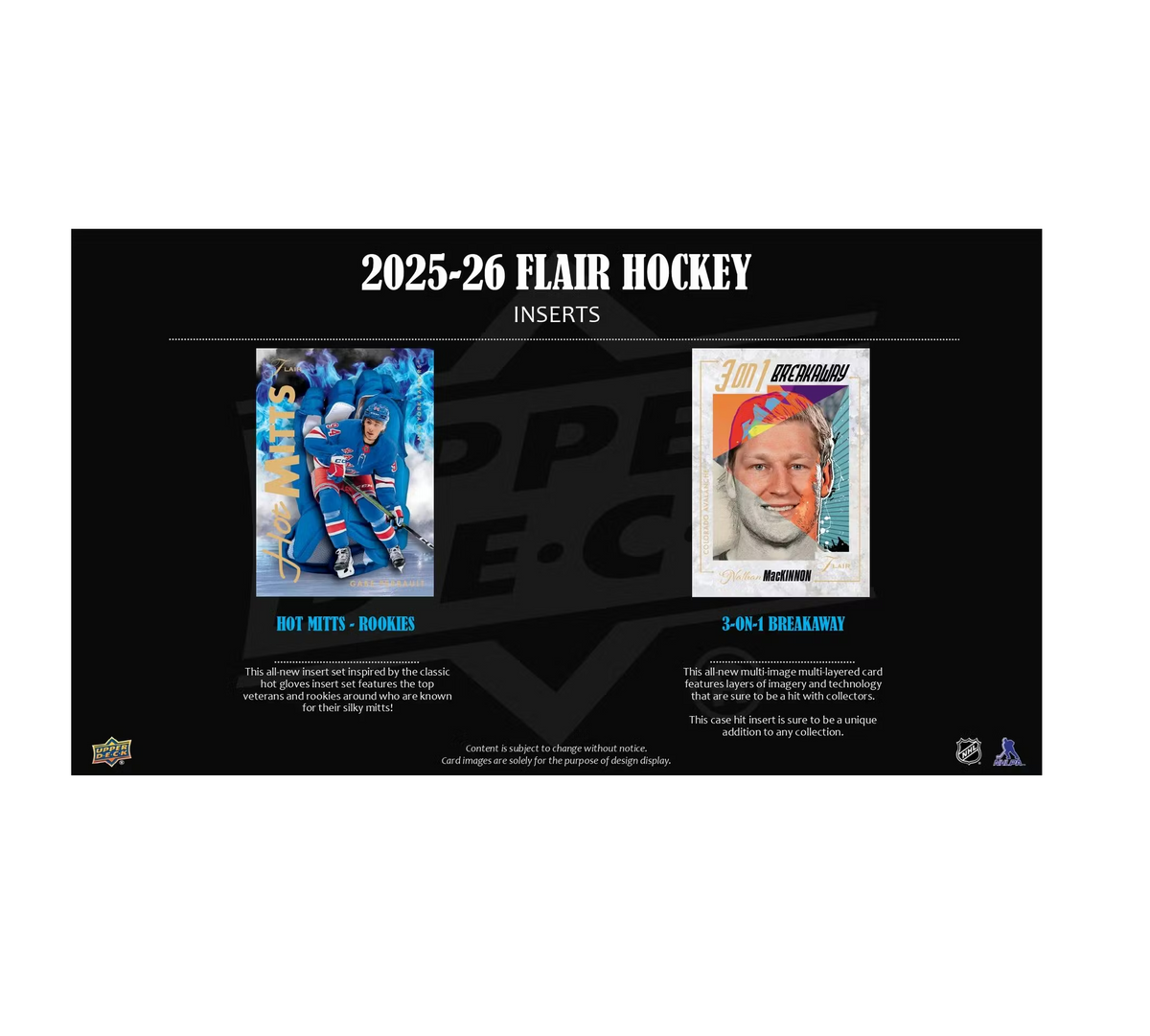 2025-26 Upper Deck Flair Hockey Hobby 10-Box Case